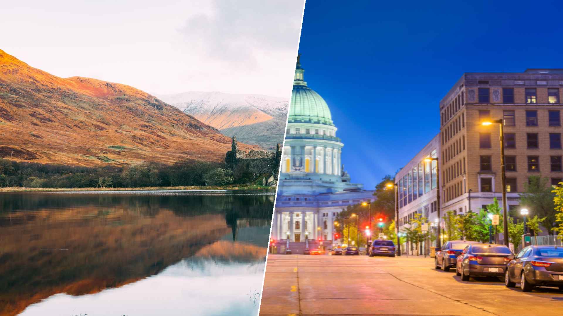 Scottish Highlands to Madison