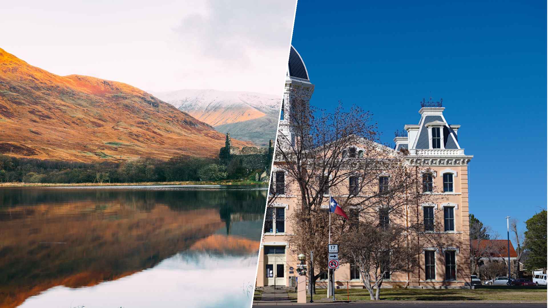 Scottish Highlands to Marfa