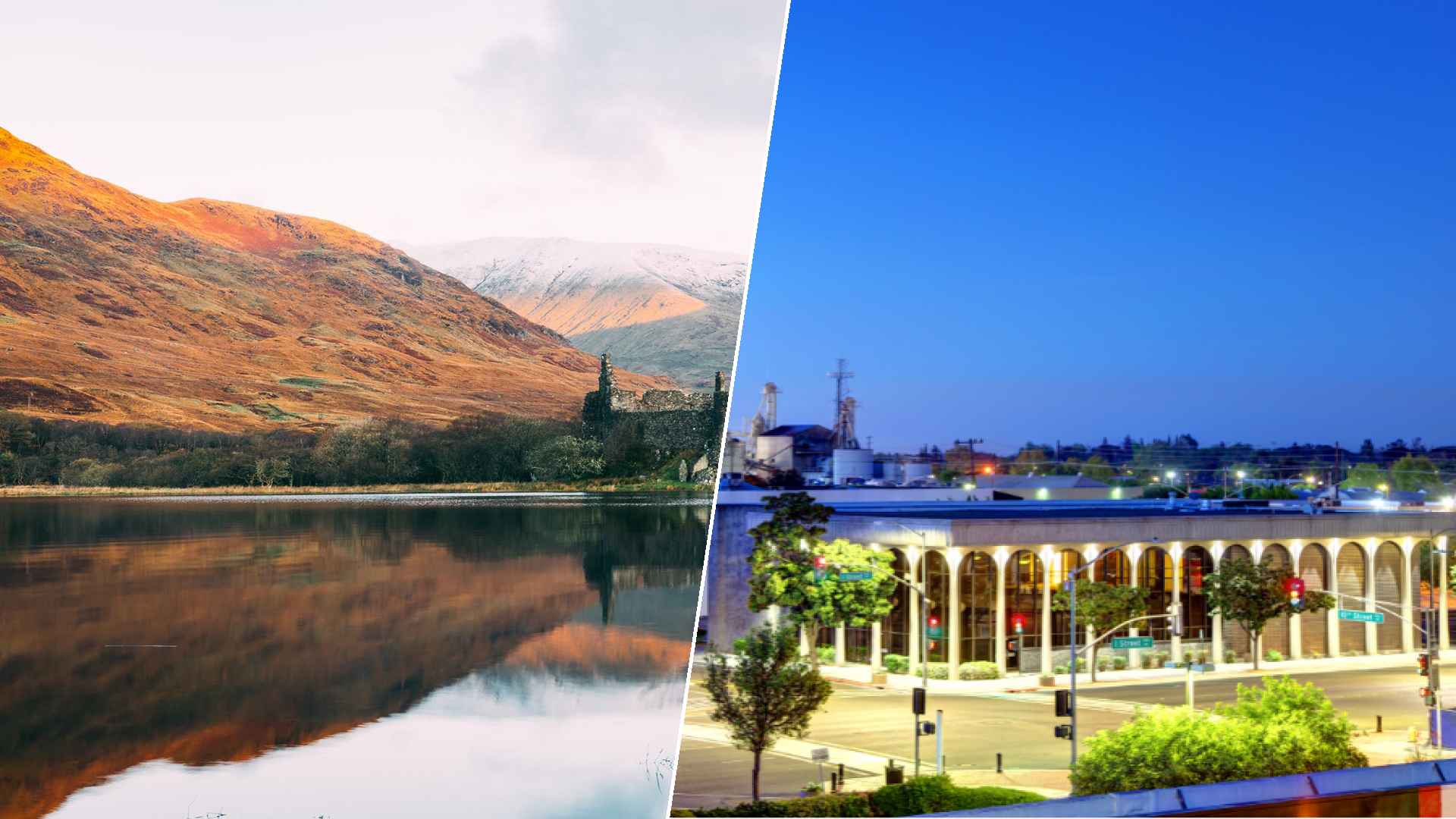 Scottish Highlands to Modesto