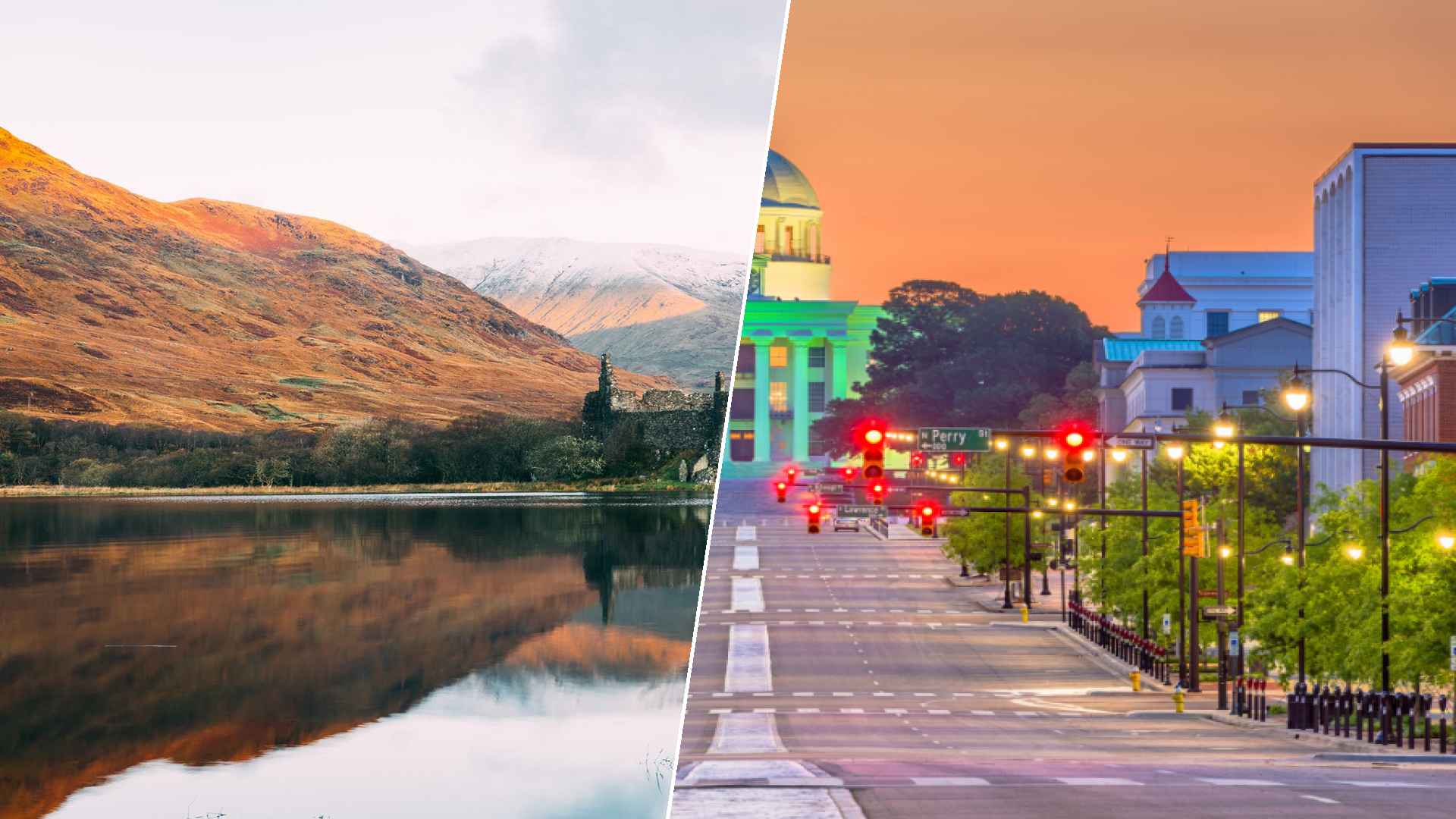 Scottish Highlands to Montgomery