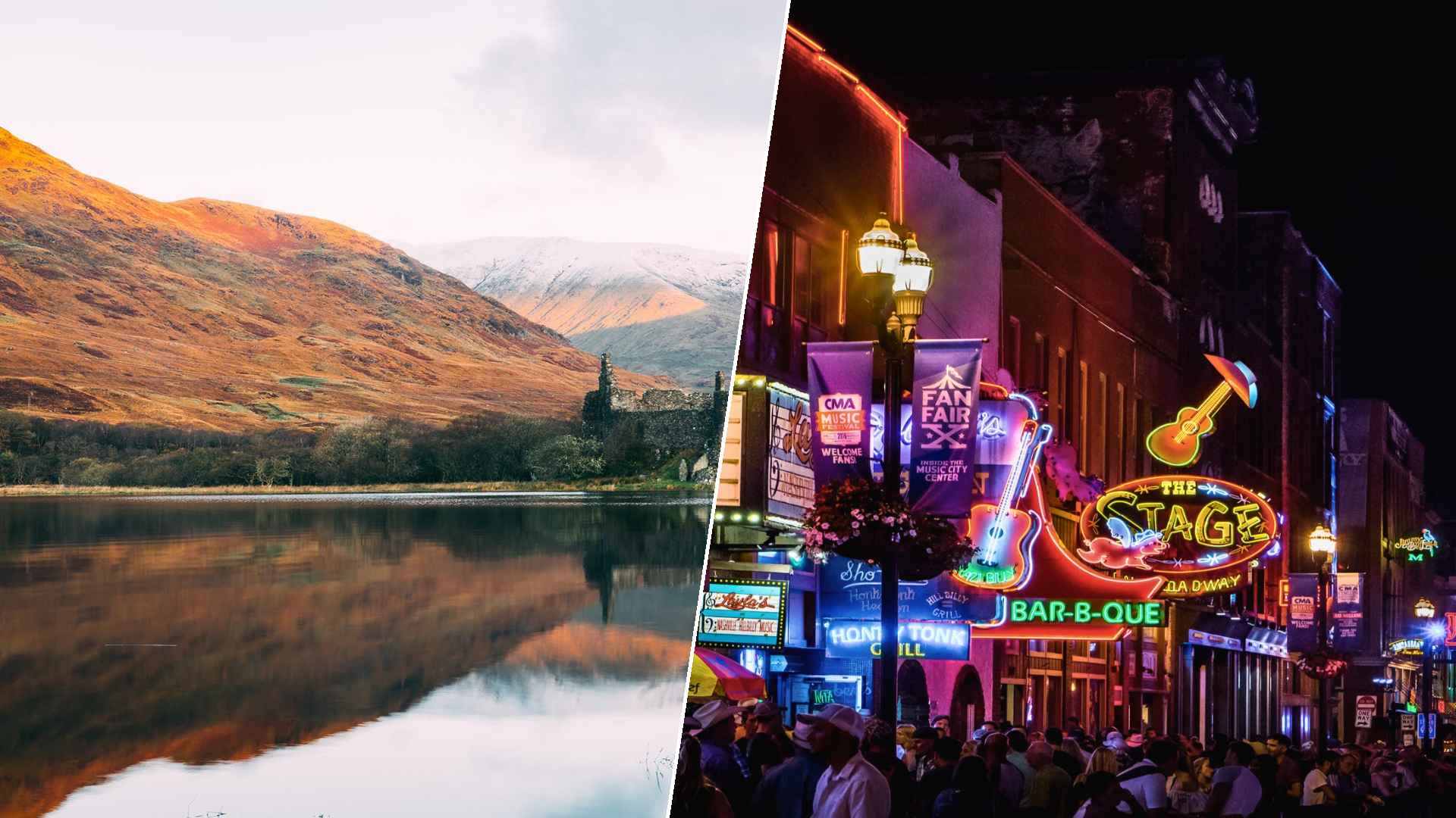 Scottish Highlands to Nashville