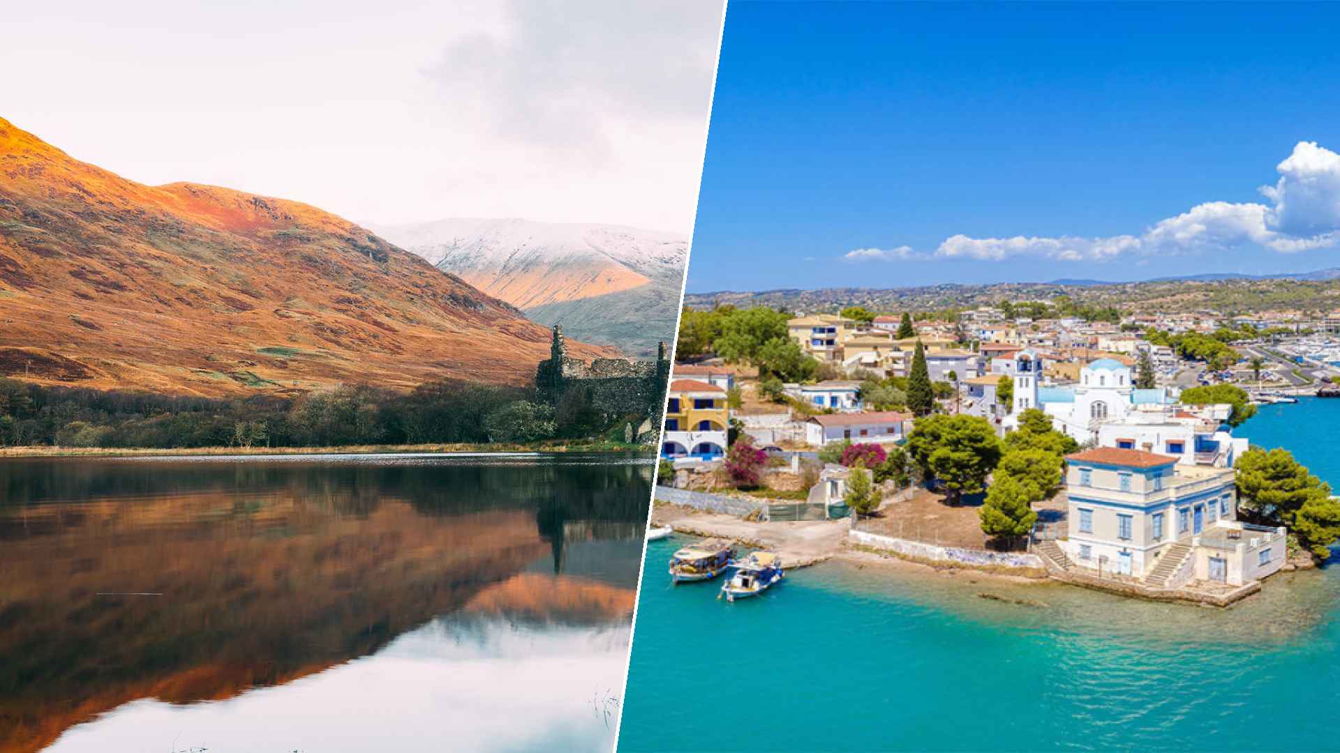 Scottish Highlands to Porto Heli