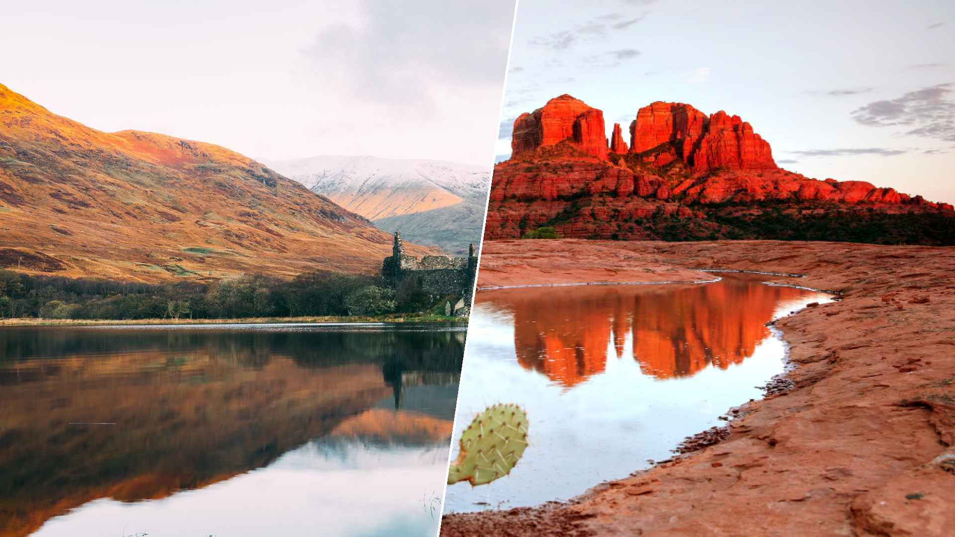 Scottish Highlands to Sedona