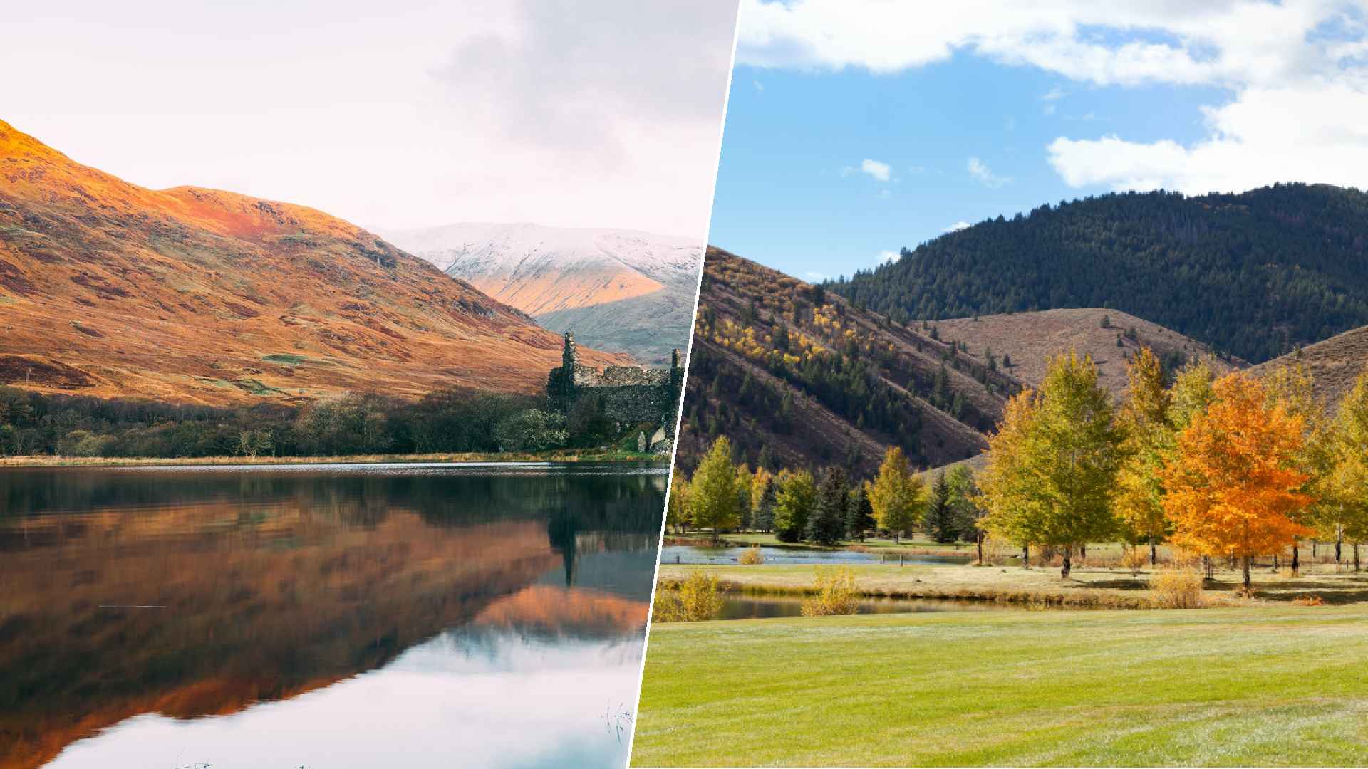 Scottish Highlands to Sun valley