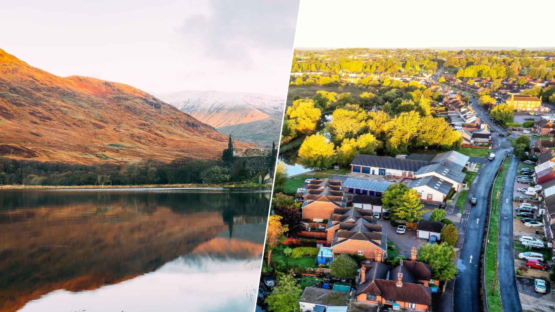 Scottish Highlands to Surrey