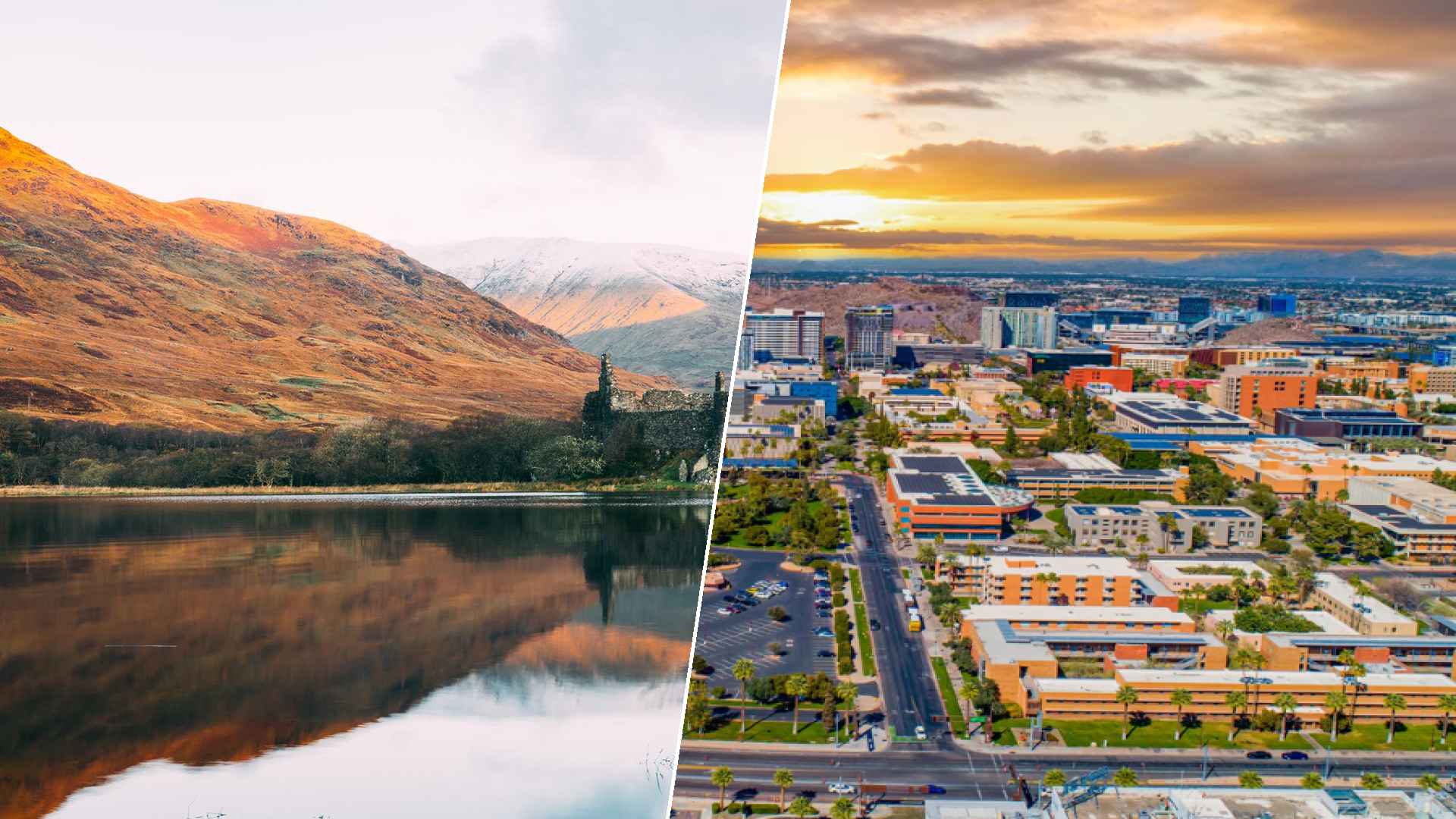 Scottish Highlands to Tempe