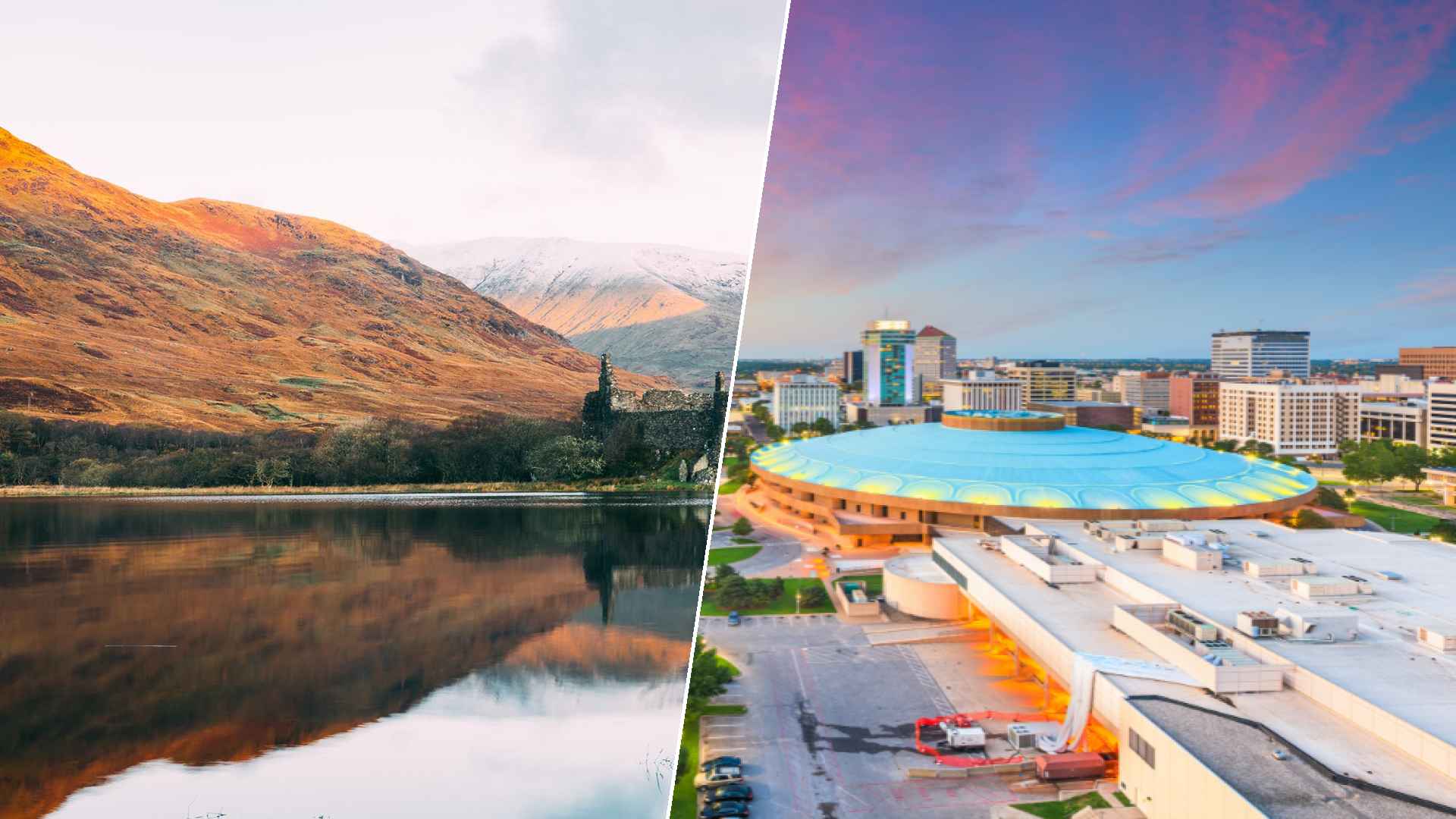 Scottish Highlands to Wichita