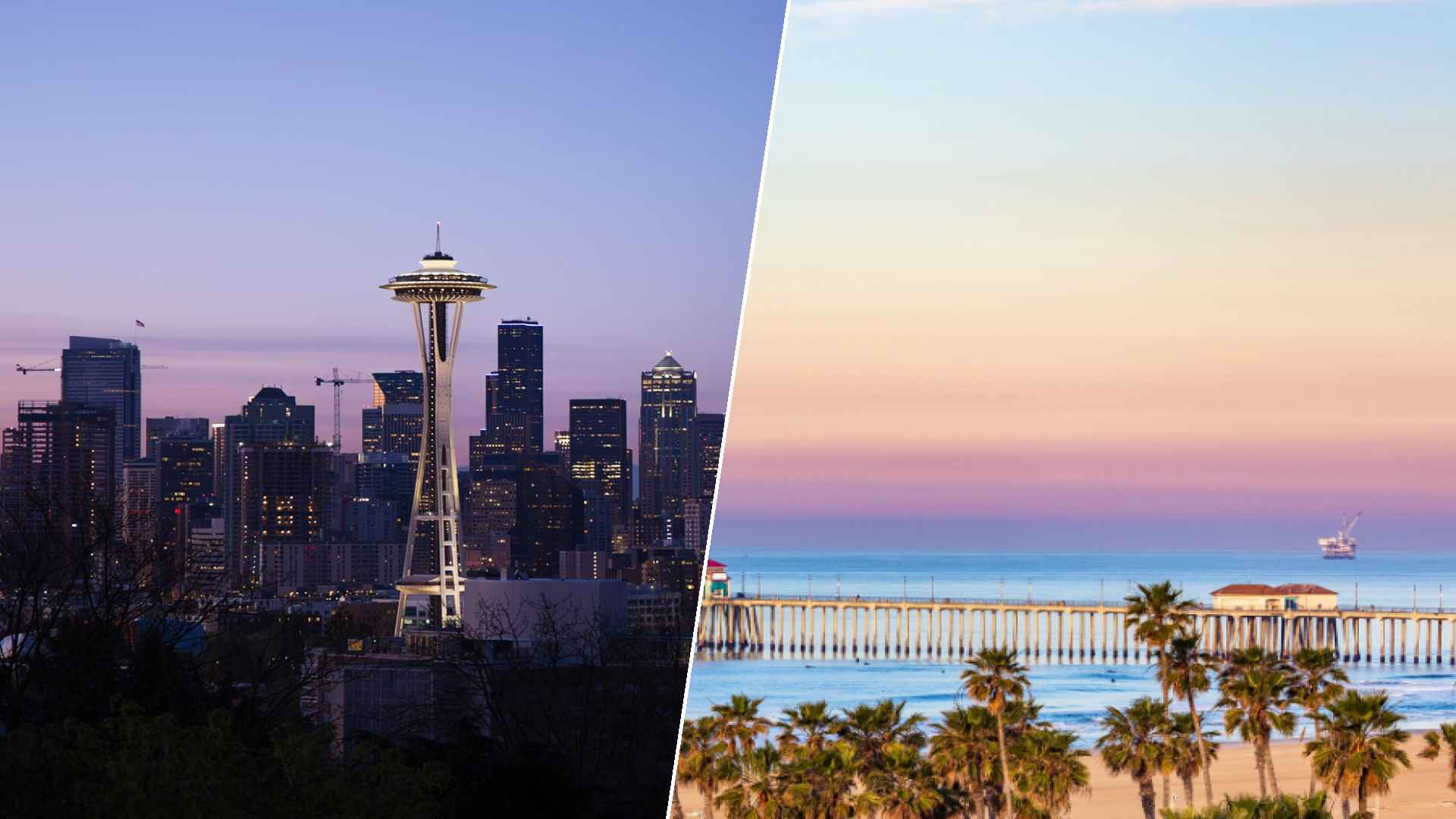 Seattle to Huntington Beach