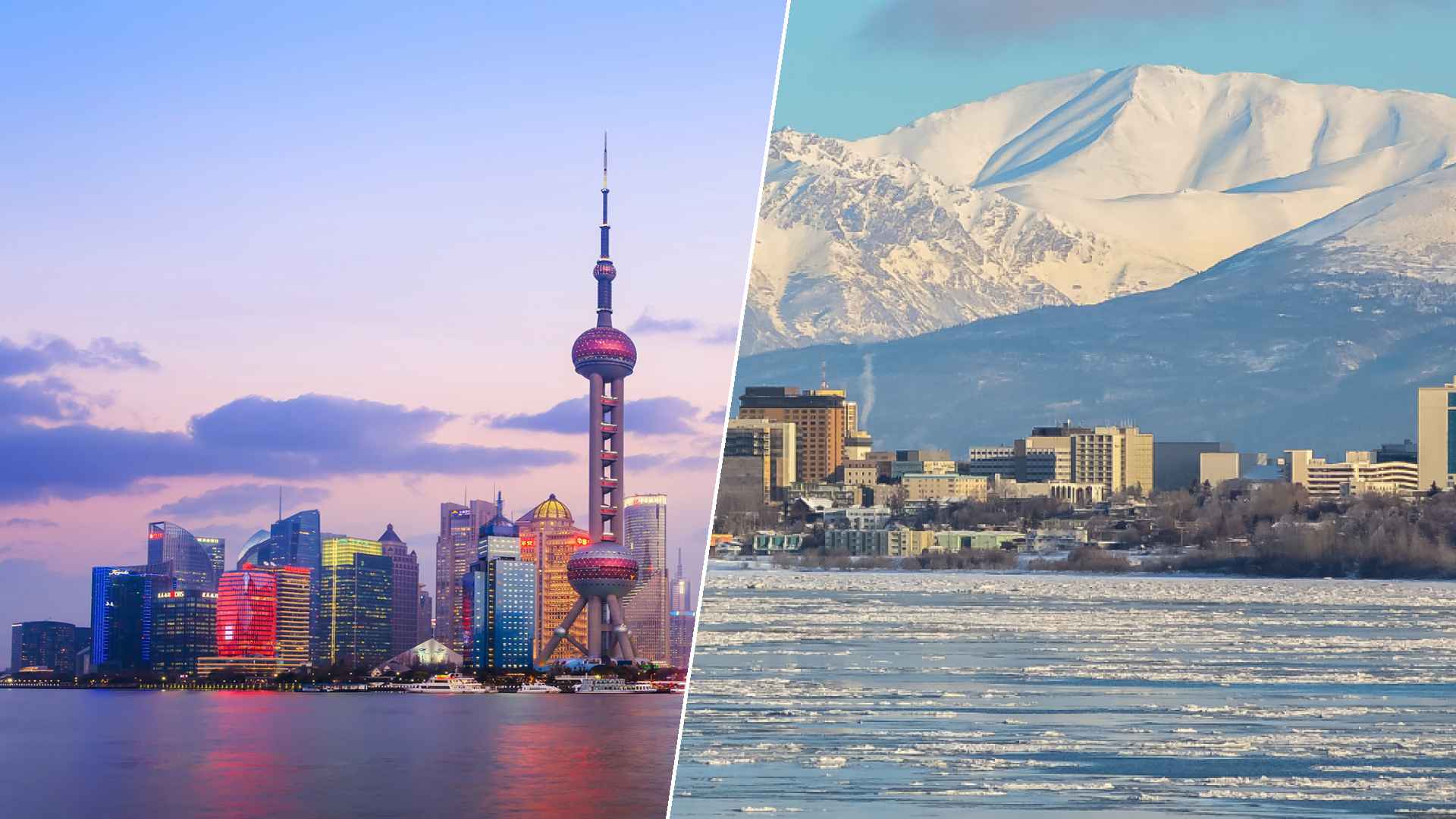 Shanghai to Anchorage