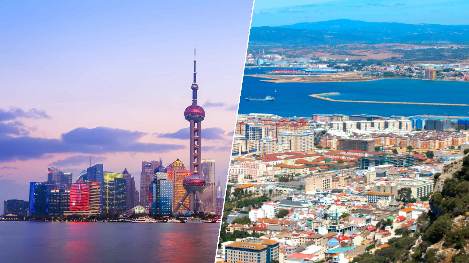 Shanghai to Gibraltar