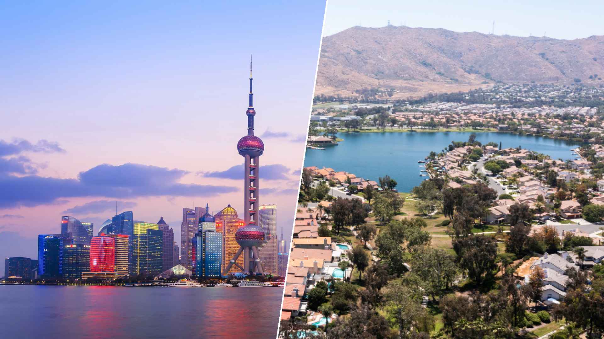 Shanghai to Moreno Valley