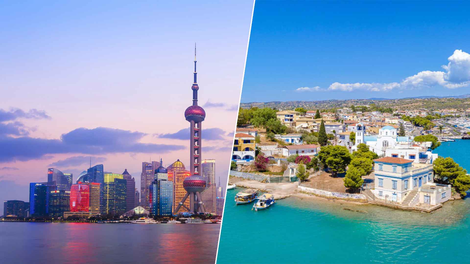 Shanghai to Porto Heli