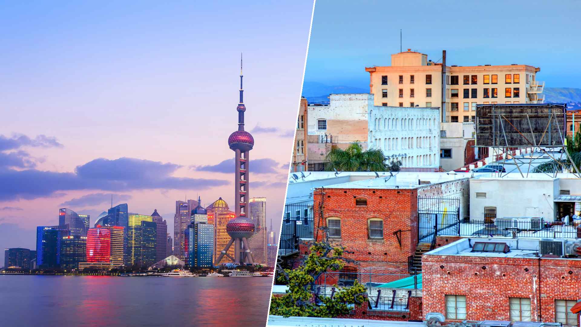 Shanghai to Santa Ana