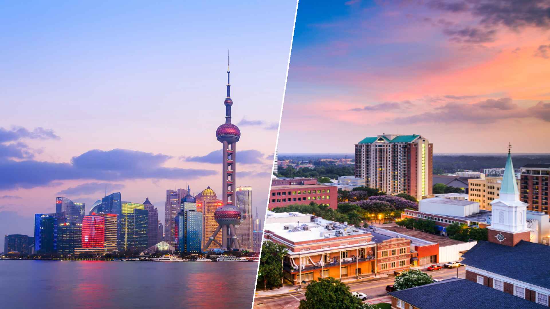 Shanghai to Tallahassee