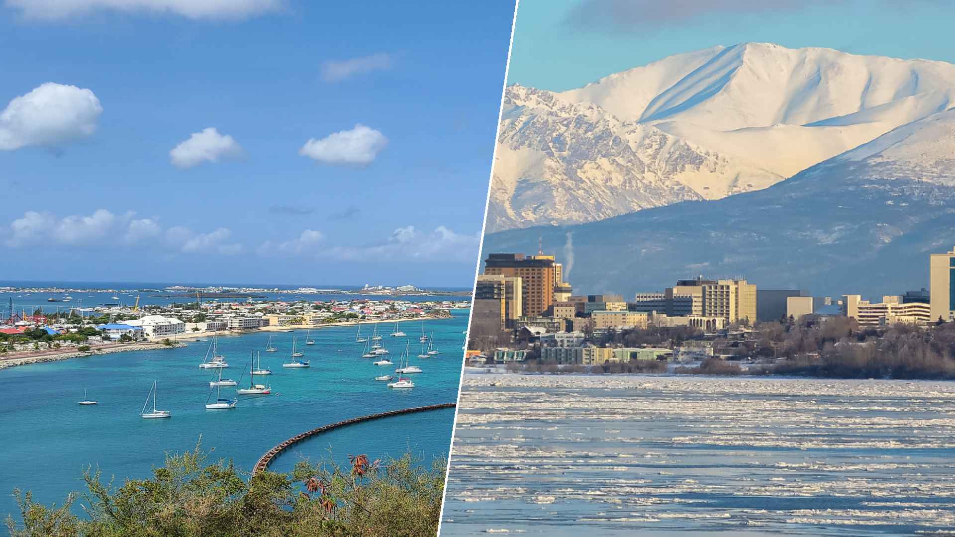 Simpson Bay to Anchorage