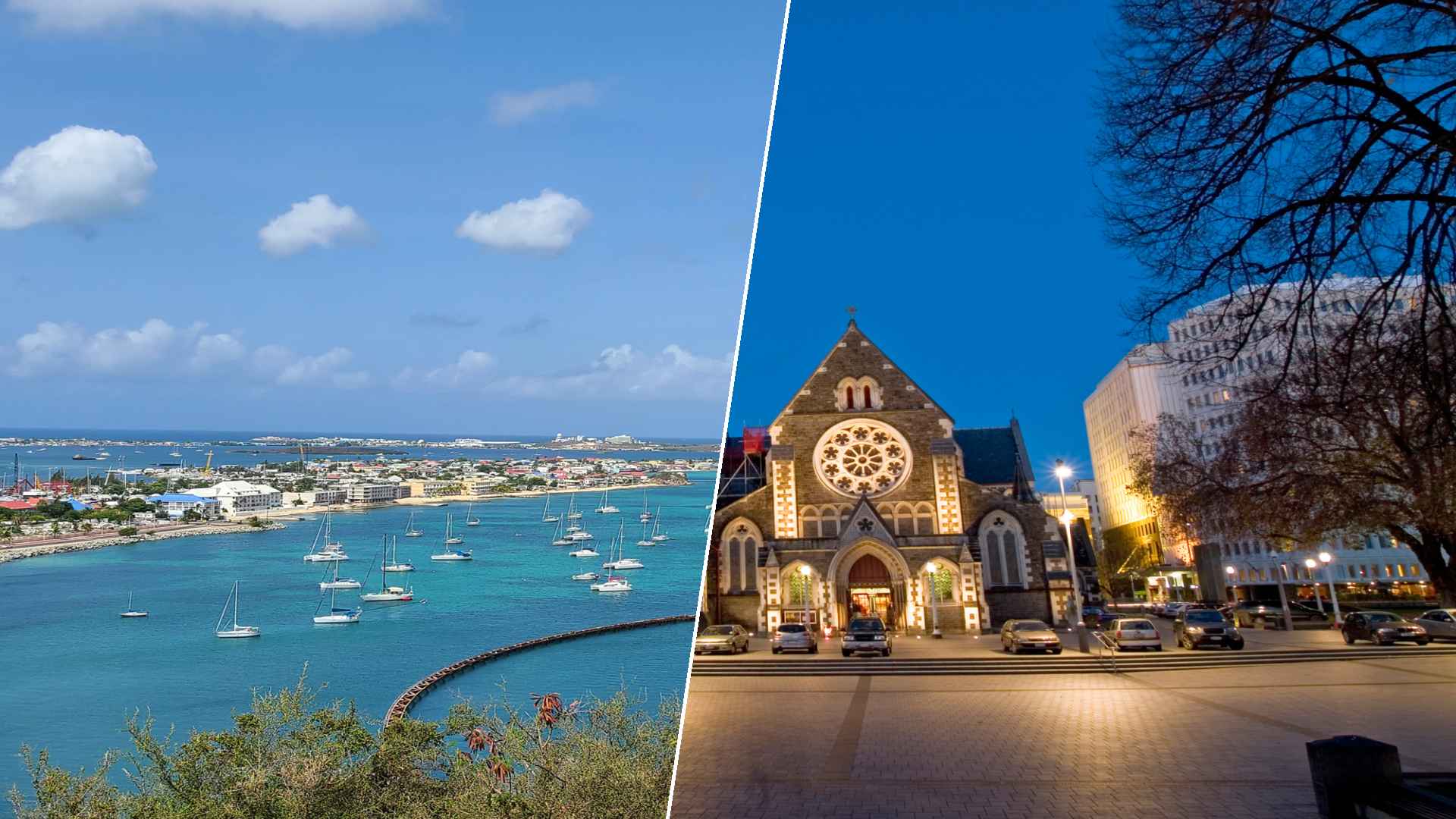 Simpson Bay to Christchurch