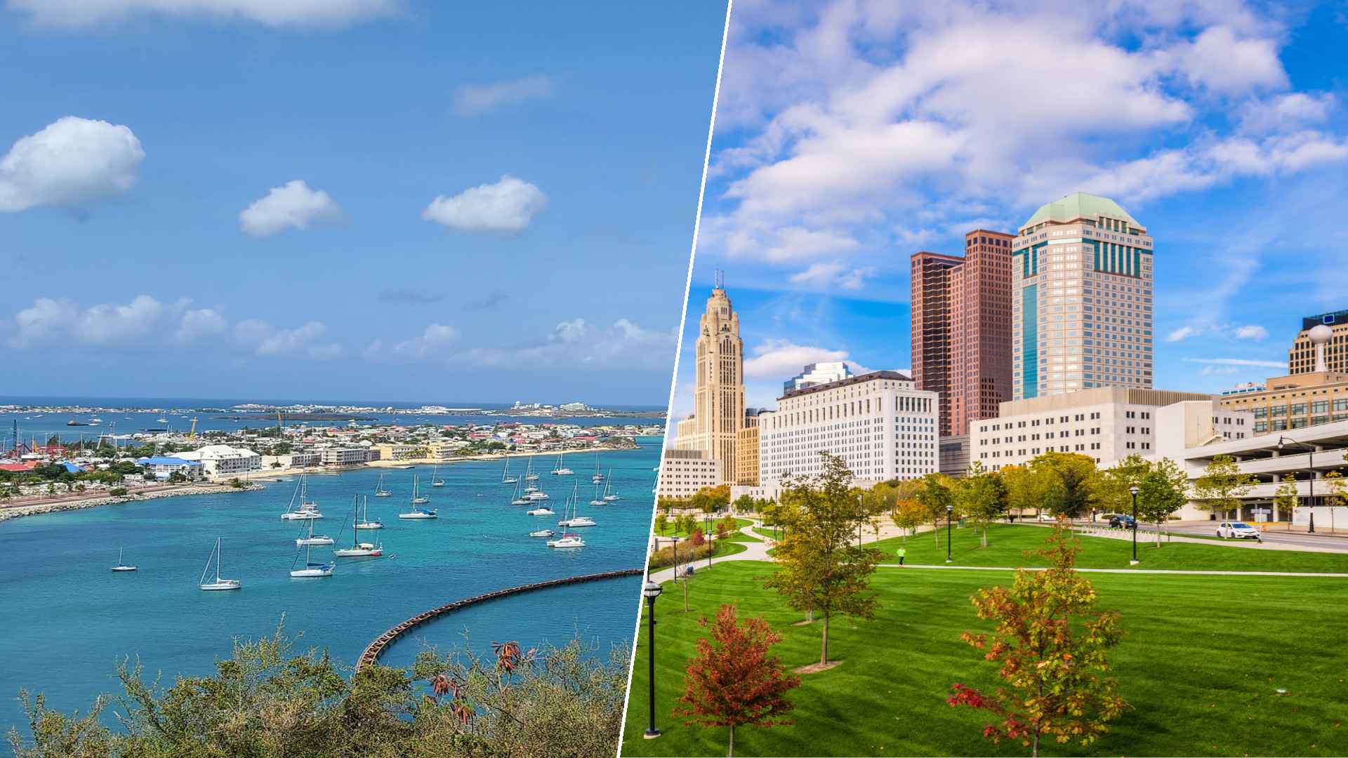 Simpson Bay to Columbus