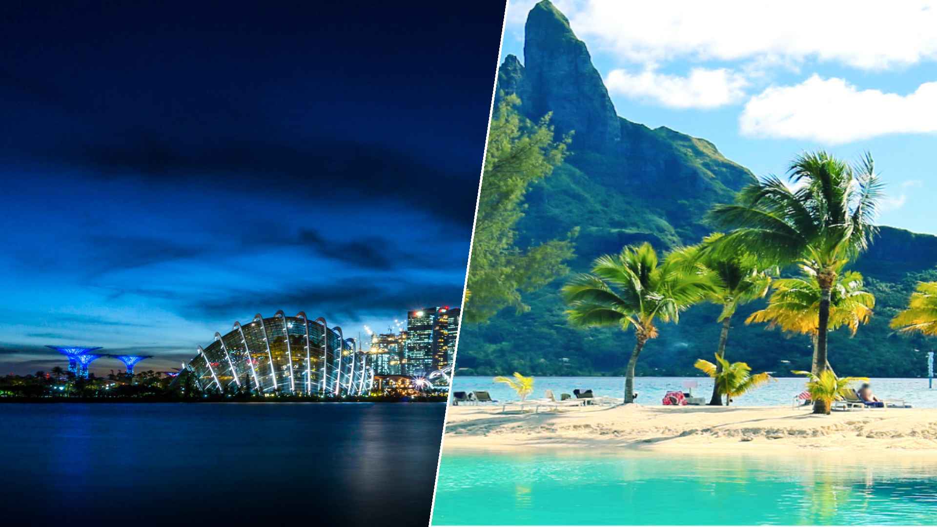 Singapore to Bora Bora