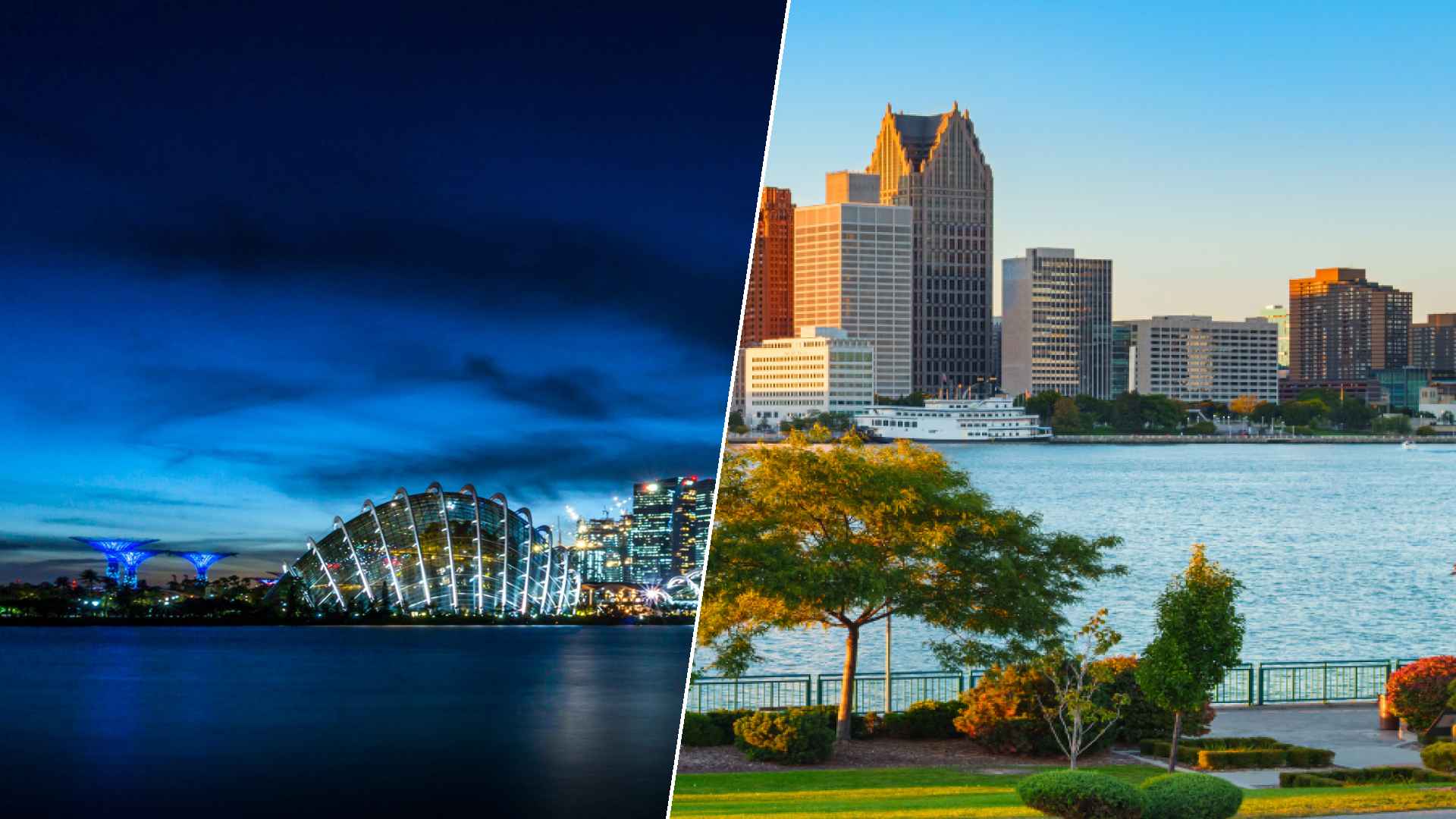 Singapore to Detroit