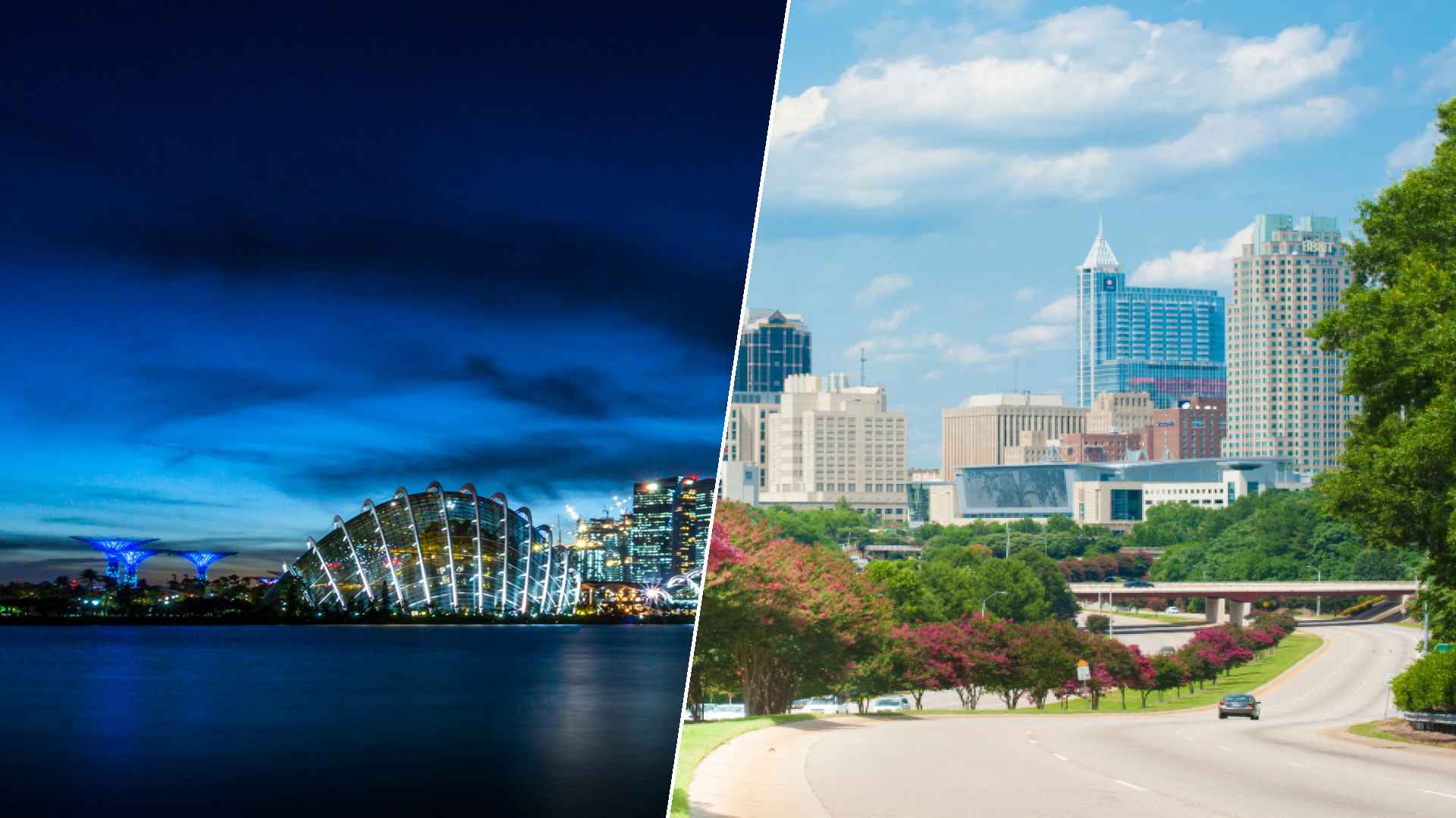 Singapore to Raleigh