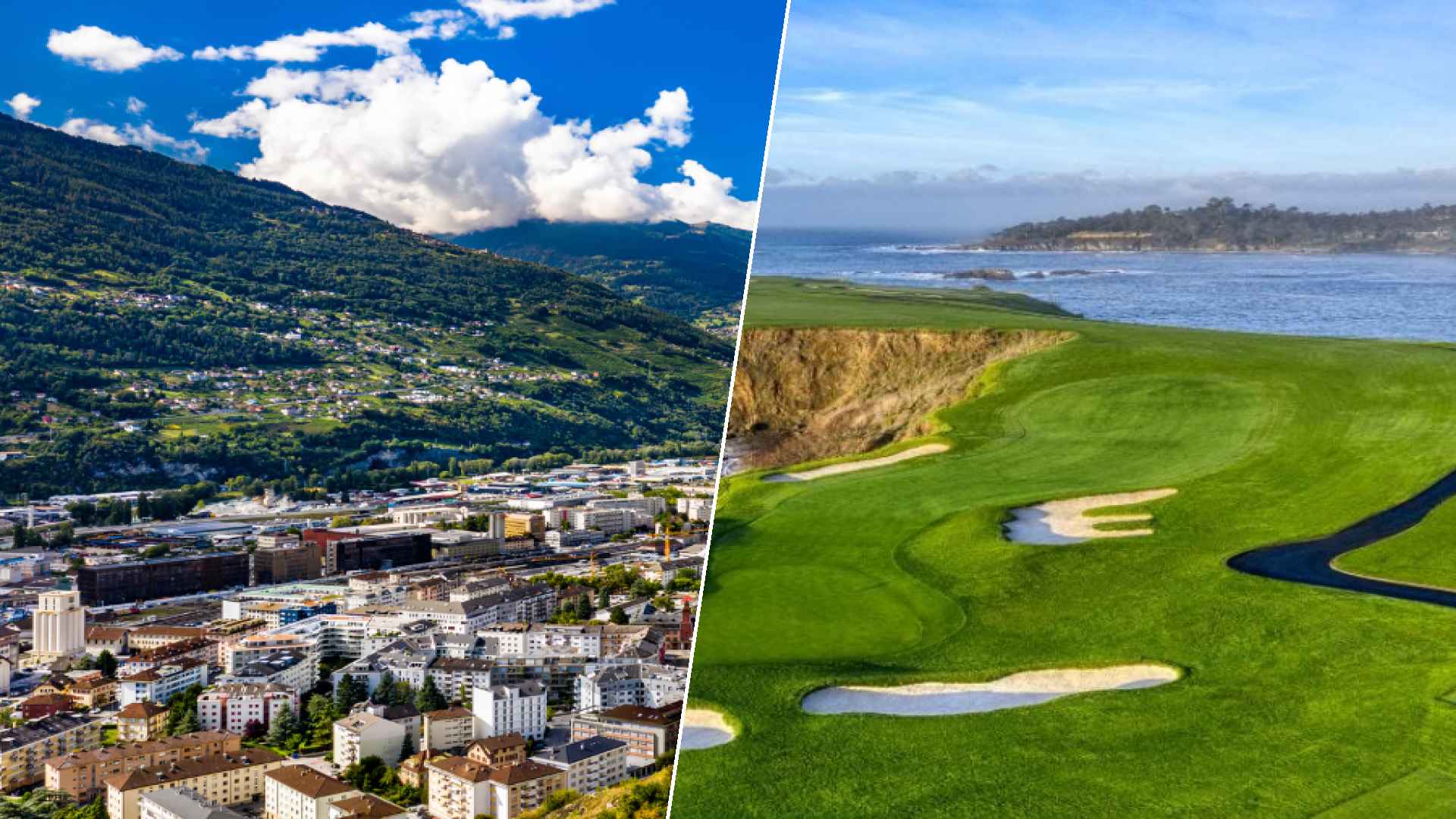 Sion to Pebble Beach Golf Links