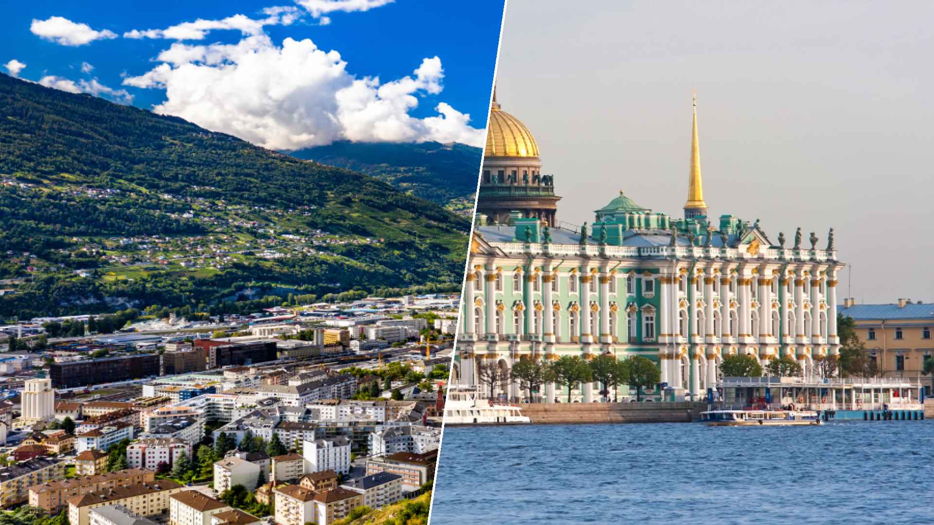 Sion to Saint Petersburg