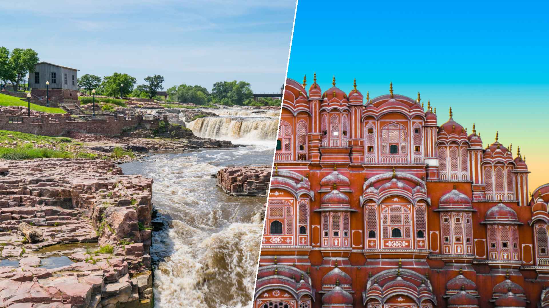 Sioux Falls to Jaipur