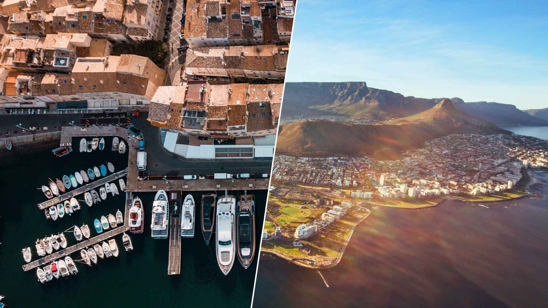 St Tropez to Cape Town