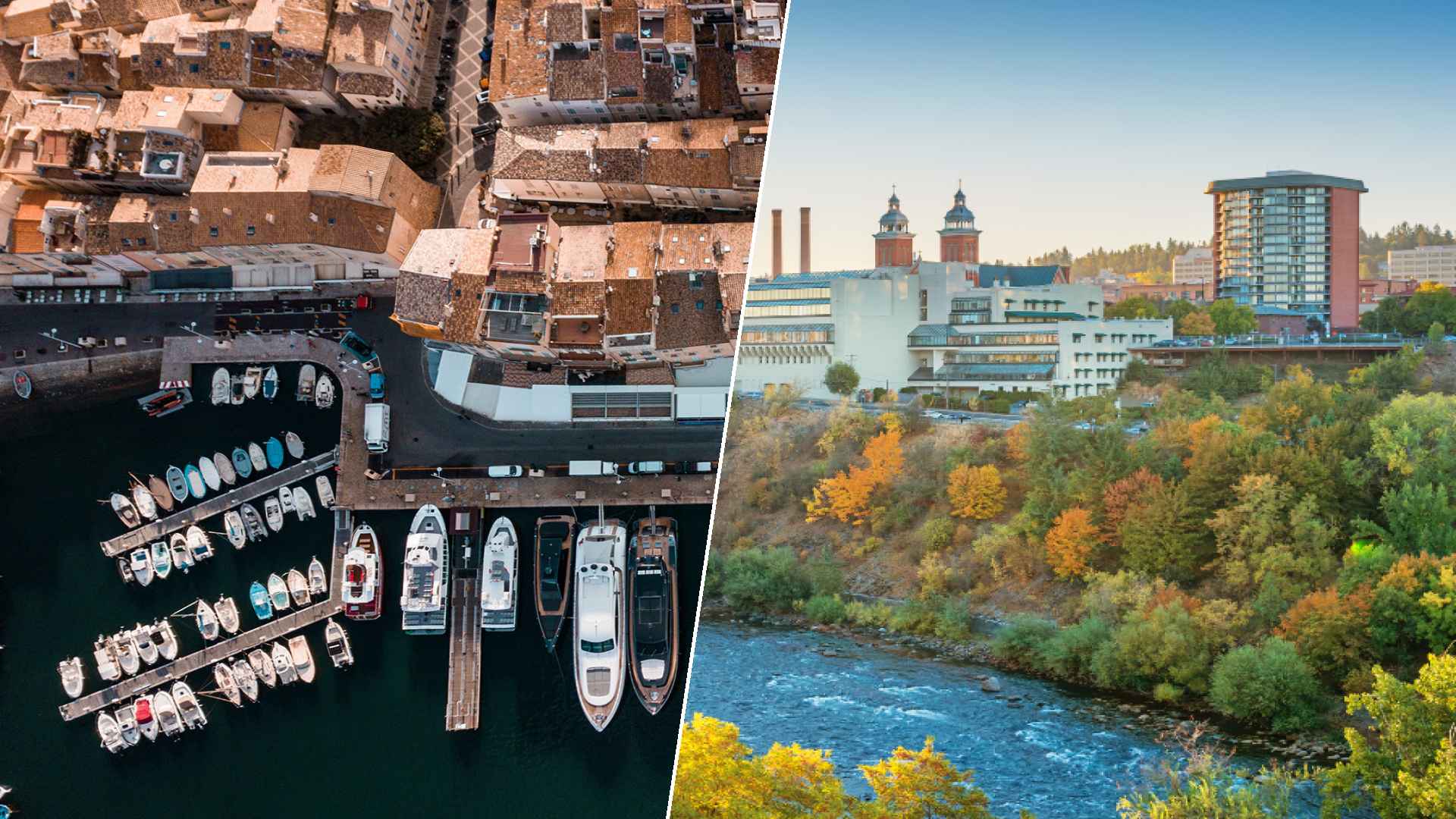 St Tropez to Spokane