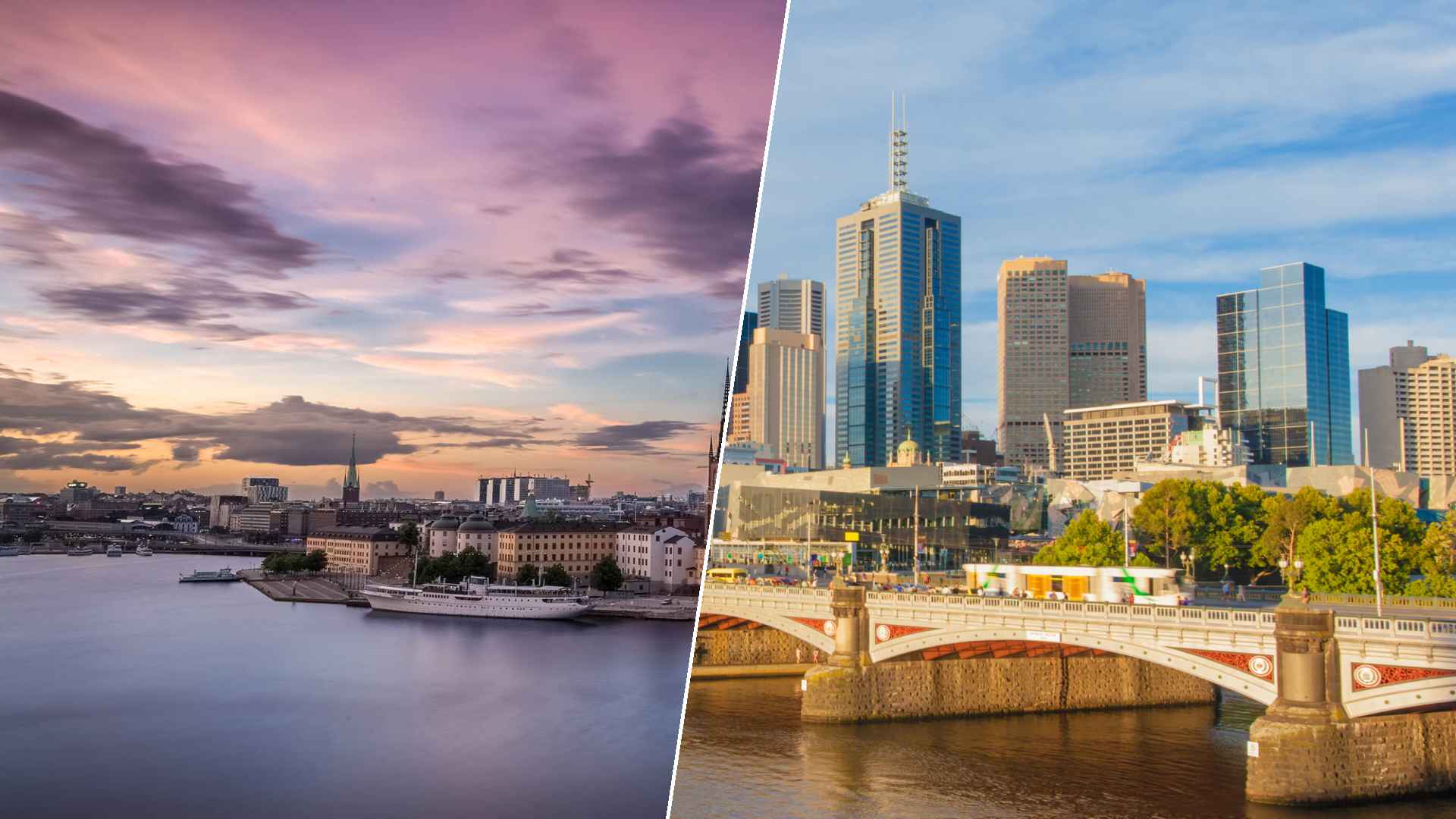 Stockholm to Melbourne