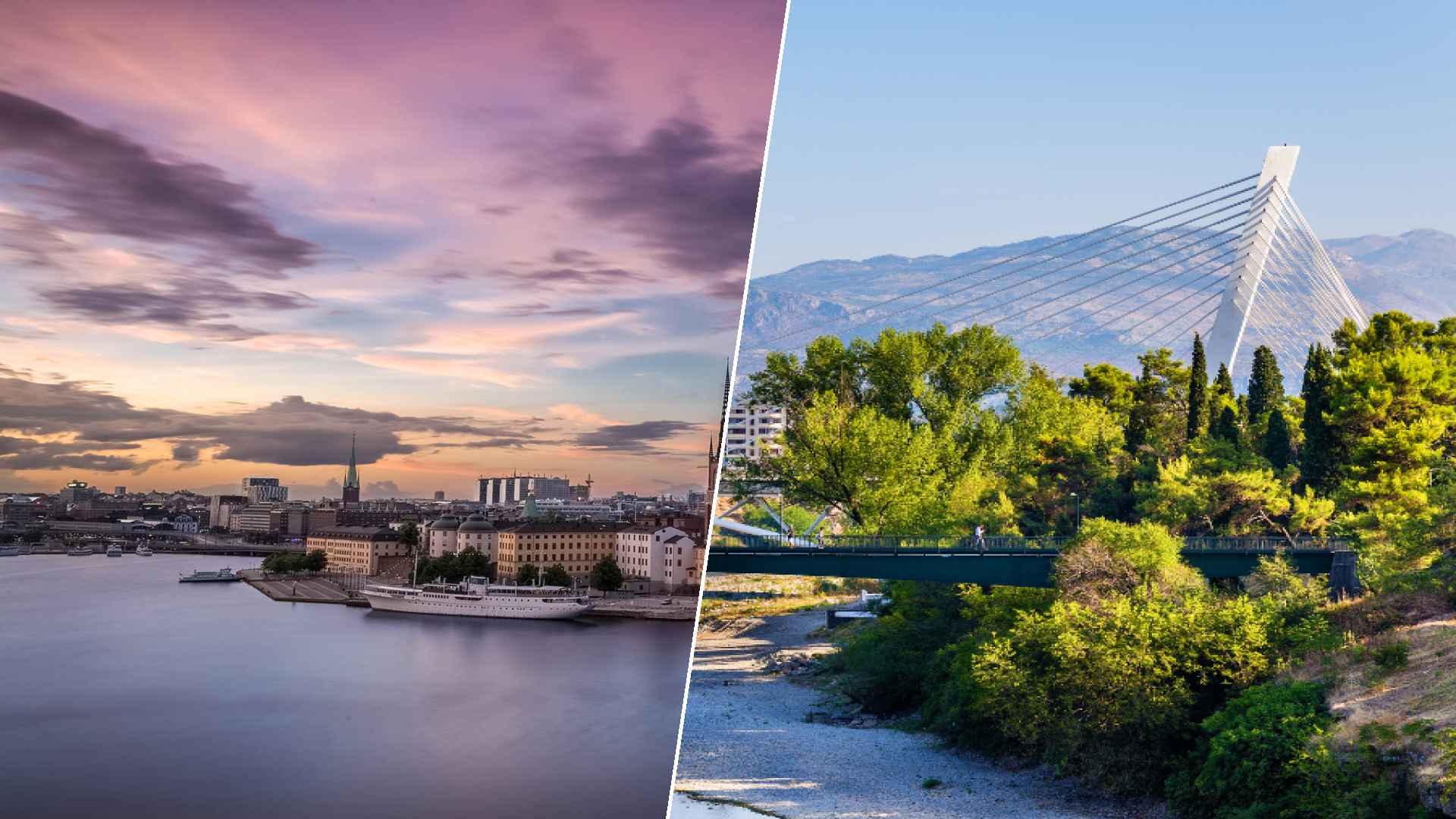 Stockholm to Podgorica