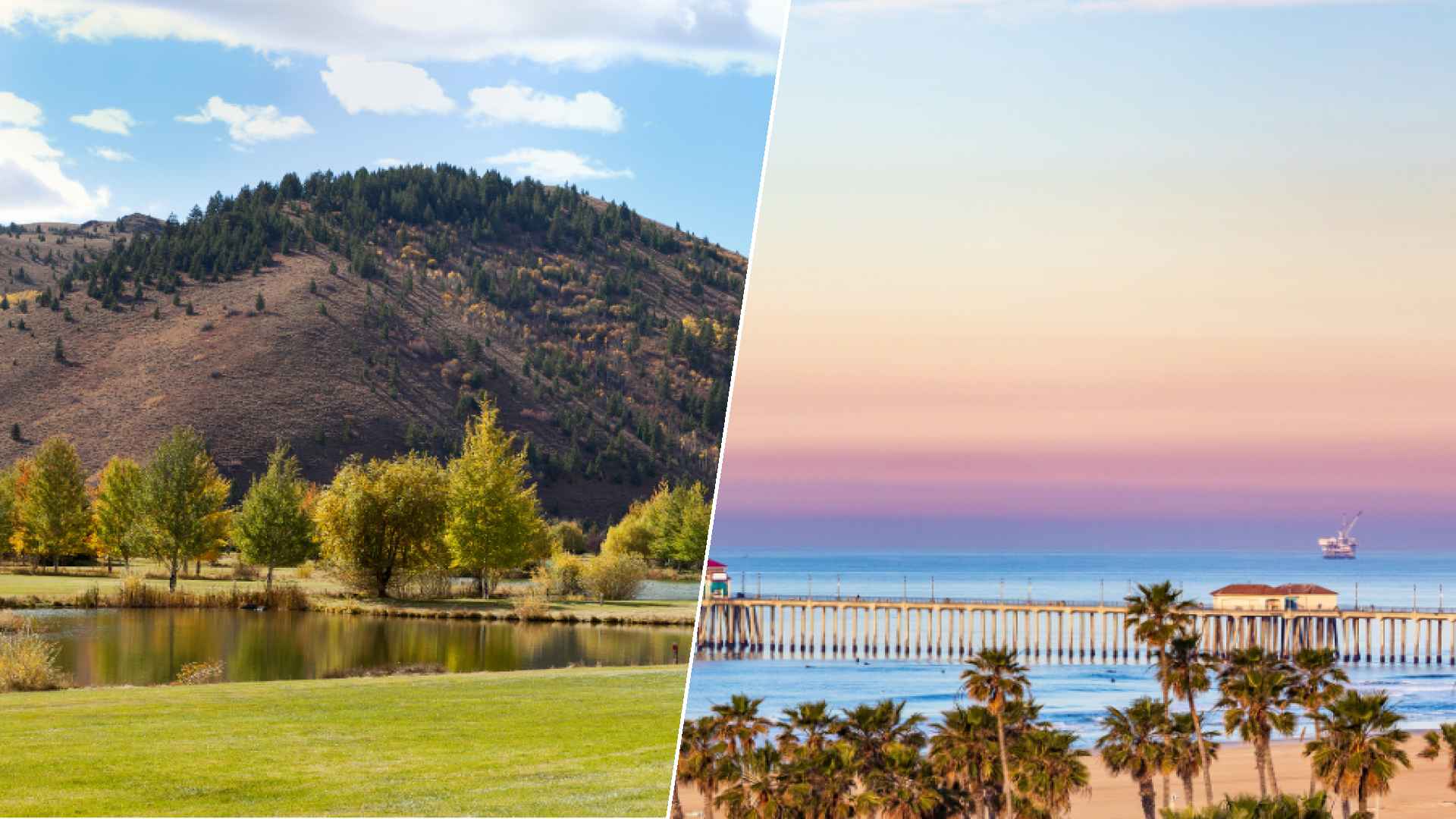 Sun valley to Huntington Beach