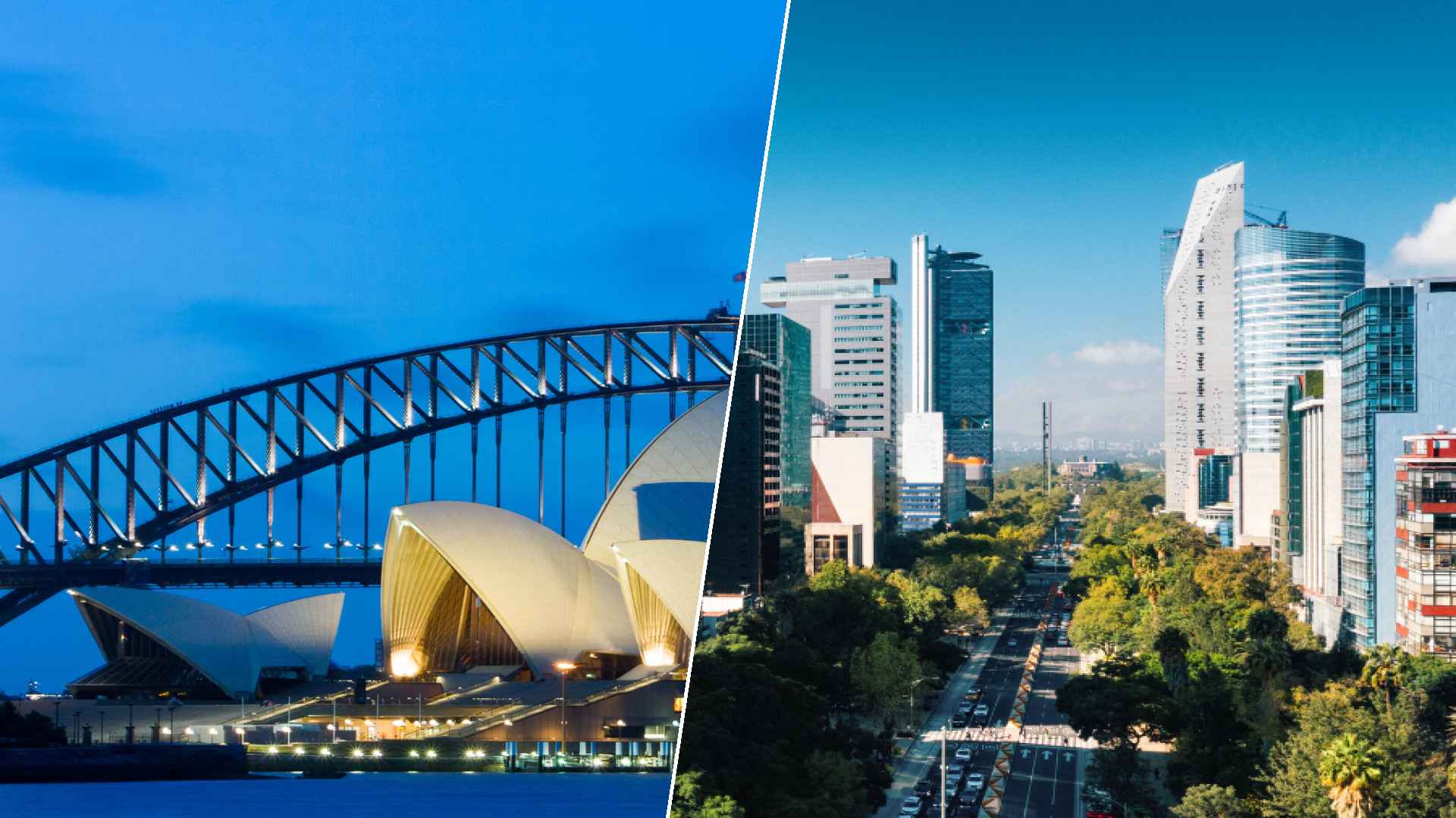 Sydney to Mexico City