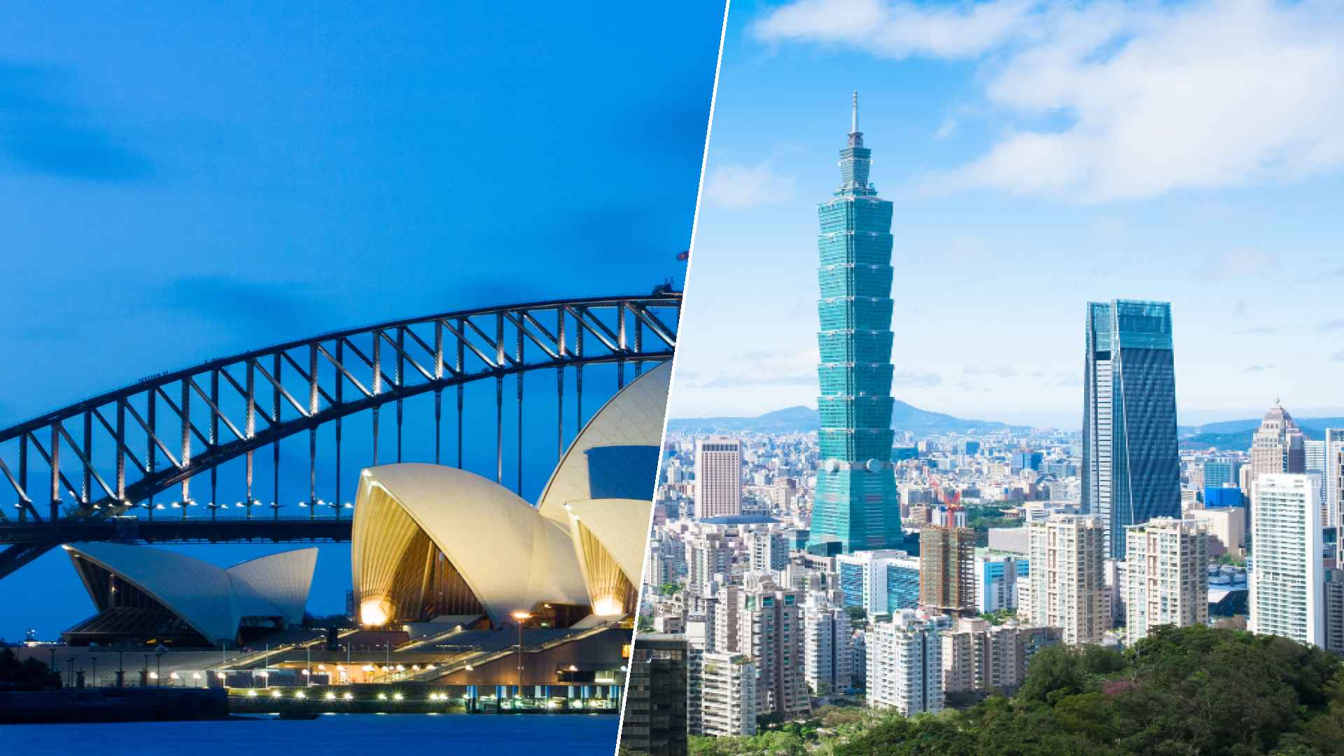 Sydney to Taipei