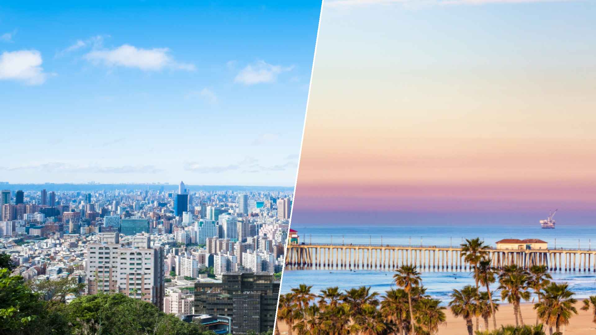 Taipei to Huntington Beach