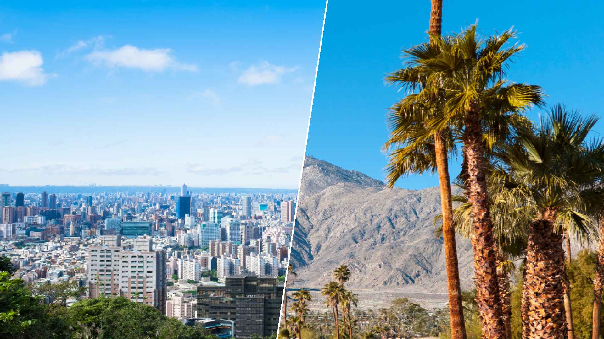 Taipei to Palm Springs