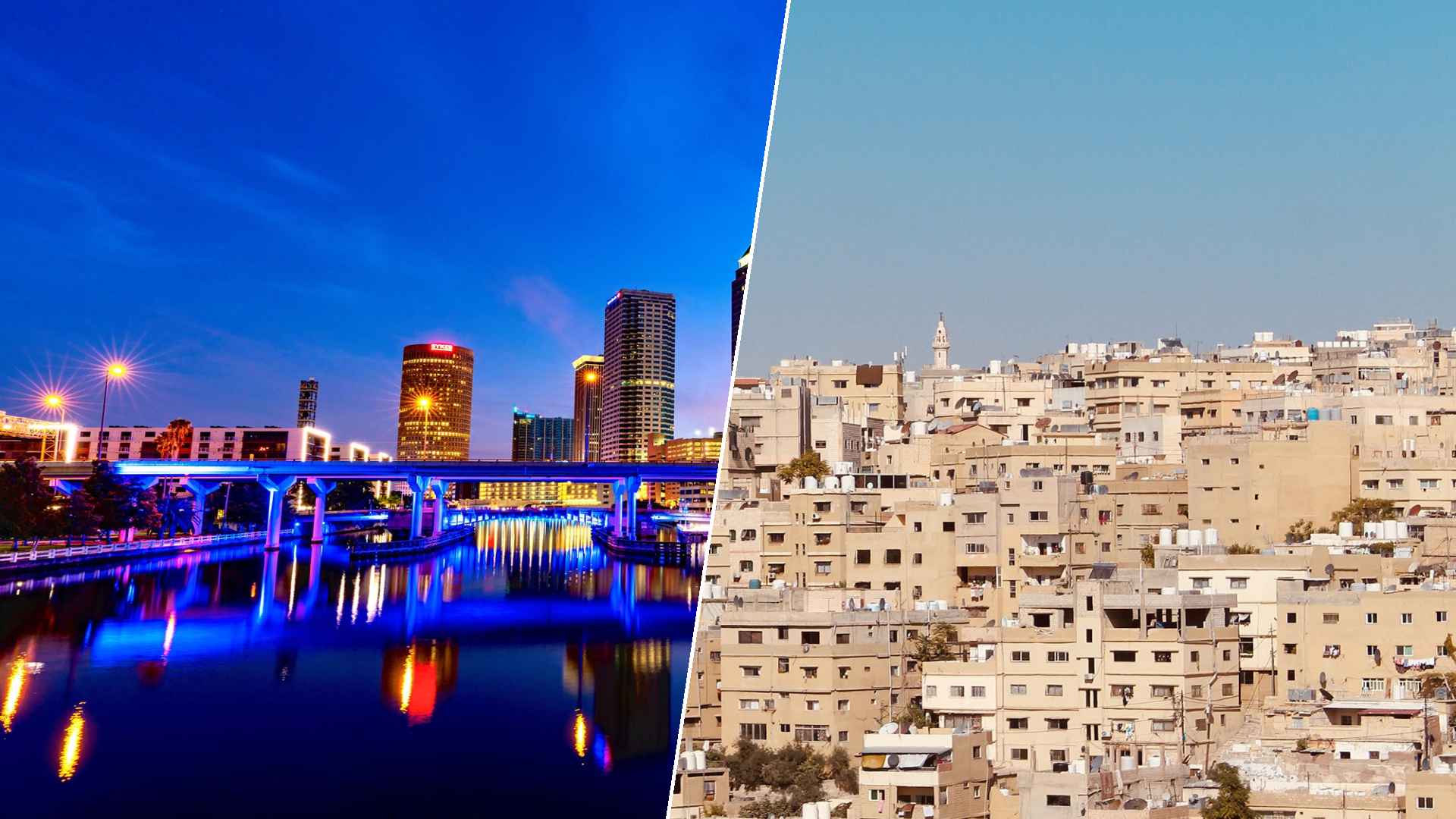 Tampa to Amman