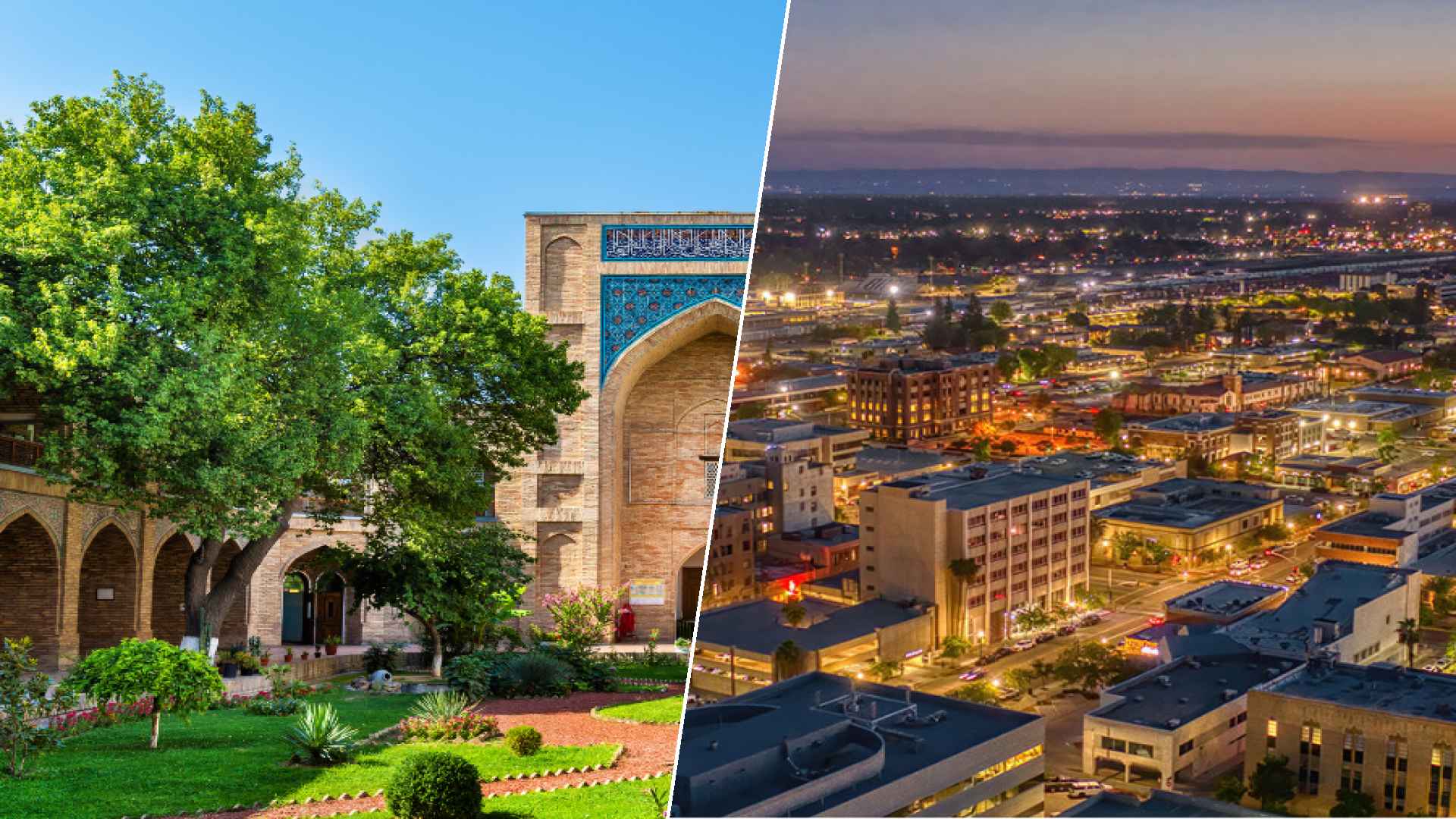 Tashkent to Bakersfield