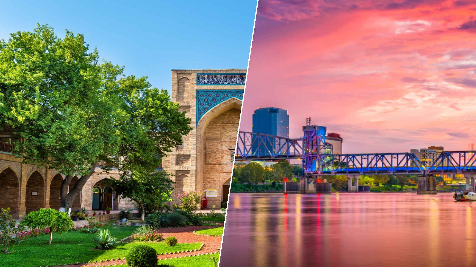 Tashkent to Little Rock