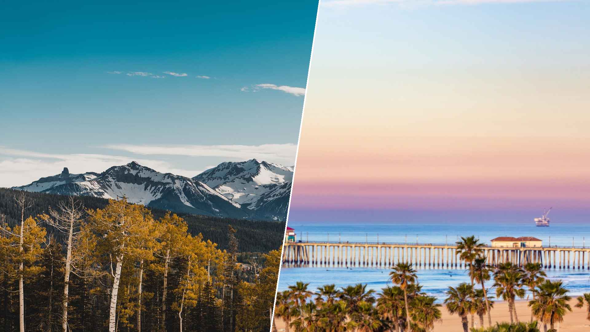 Telluride to Huntington Beach