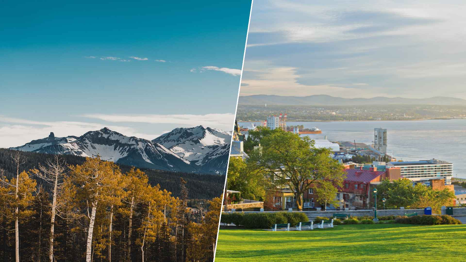 Telluride to Quebec city