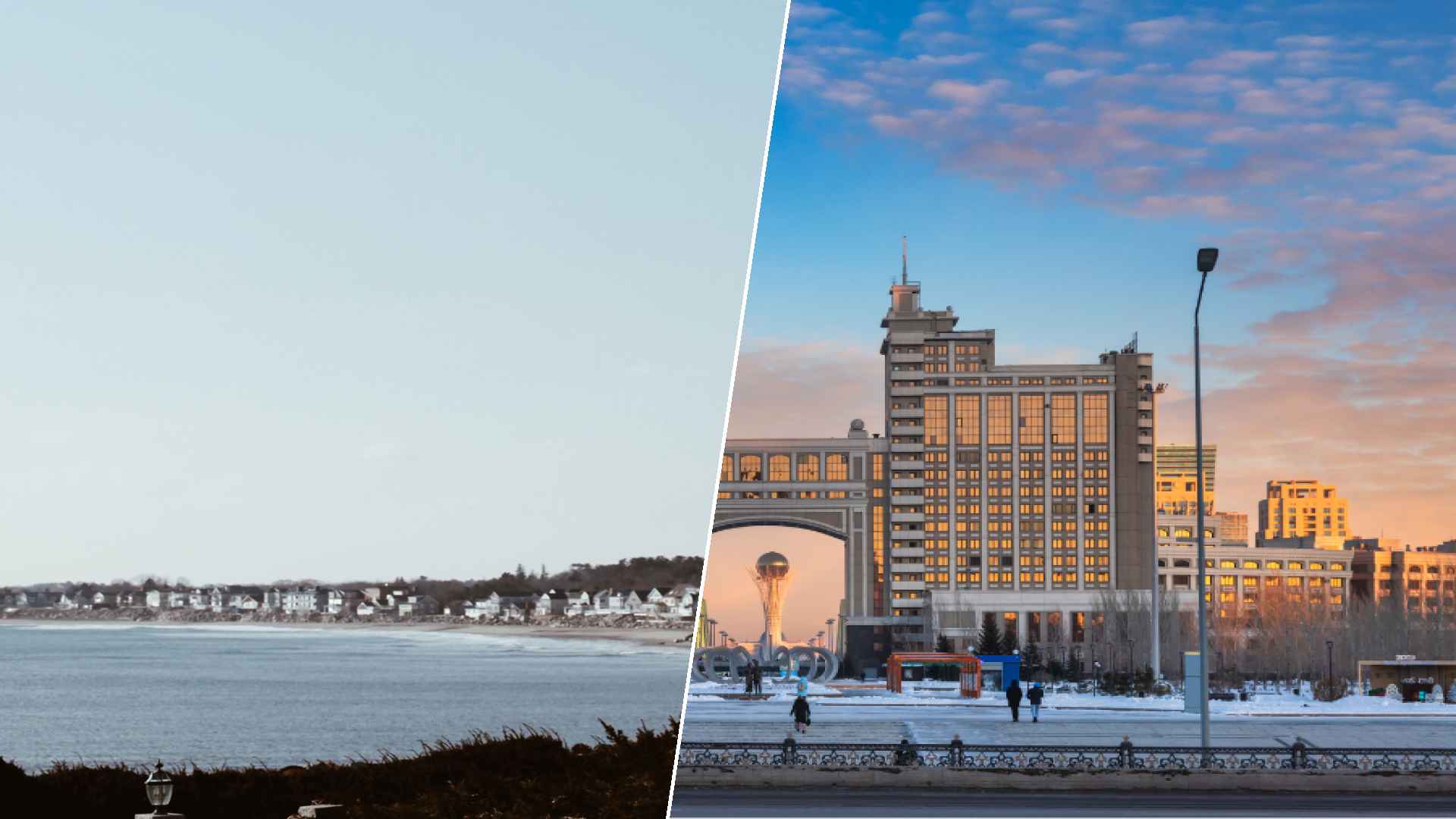 The Hamptons to Nursultan