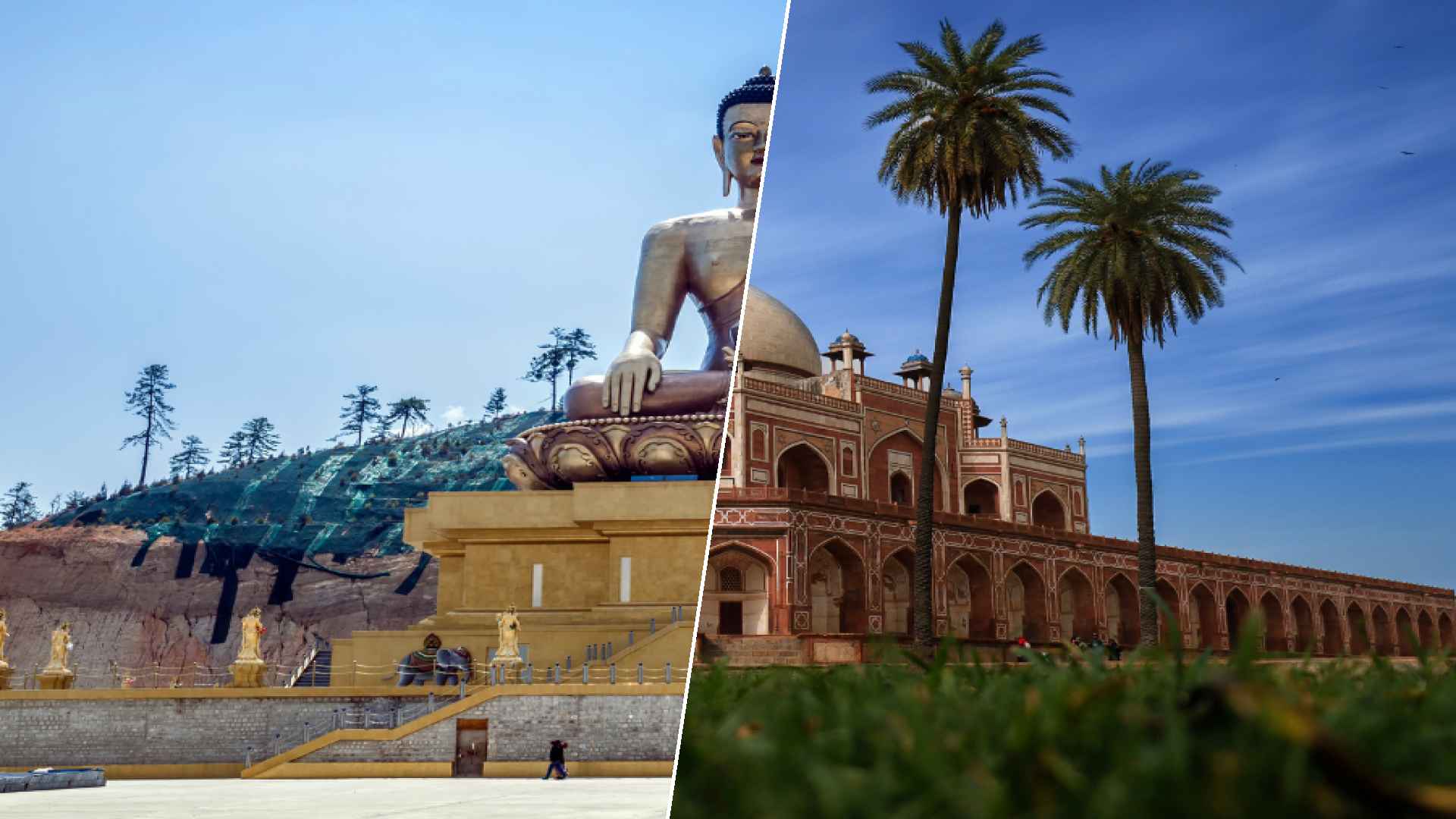 Timphou to New Dehli