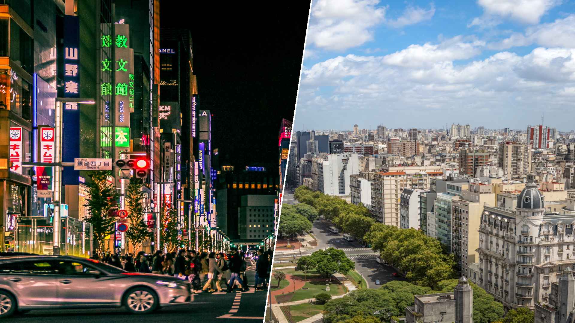 Tokyo to Buenos Aires
