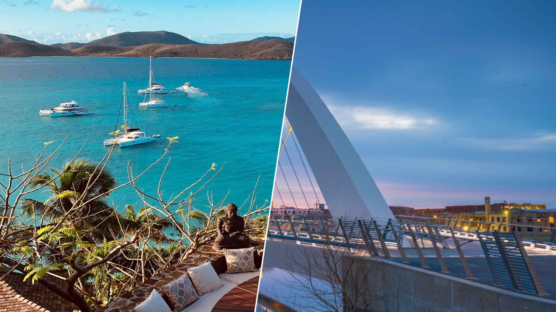 Tortola to Des Moines