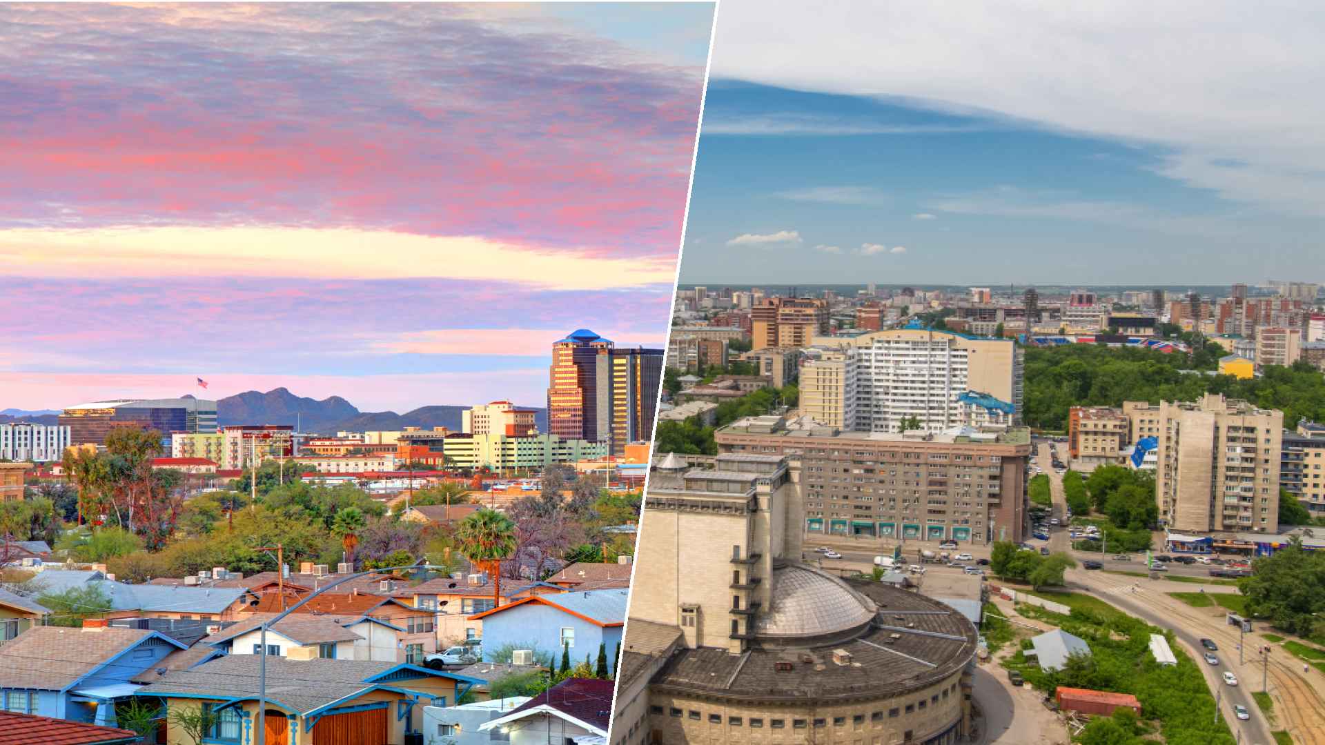 Tucson to Novosibirsk