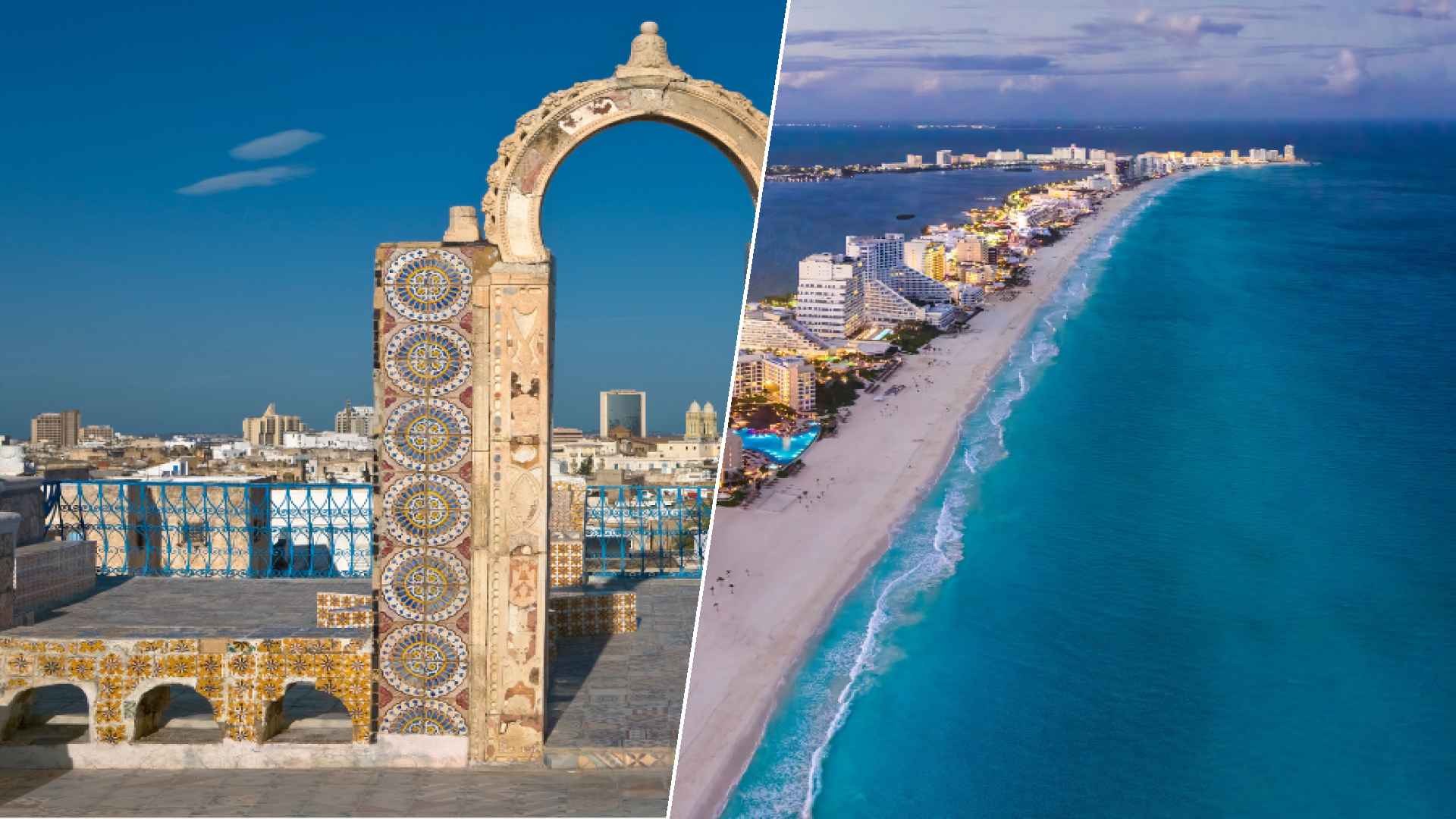 Tunis to Cancun