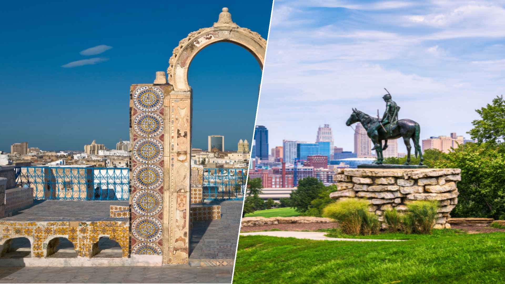 Tunis to Kansas City