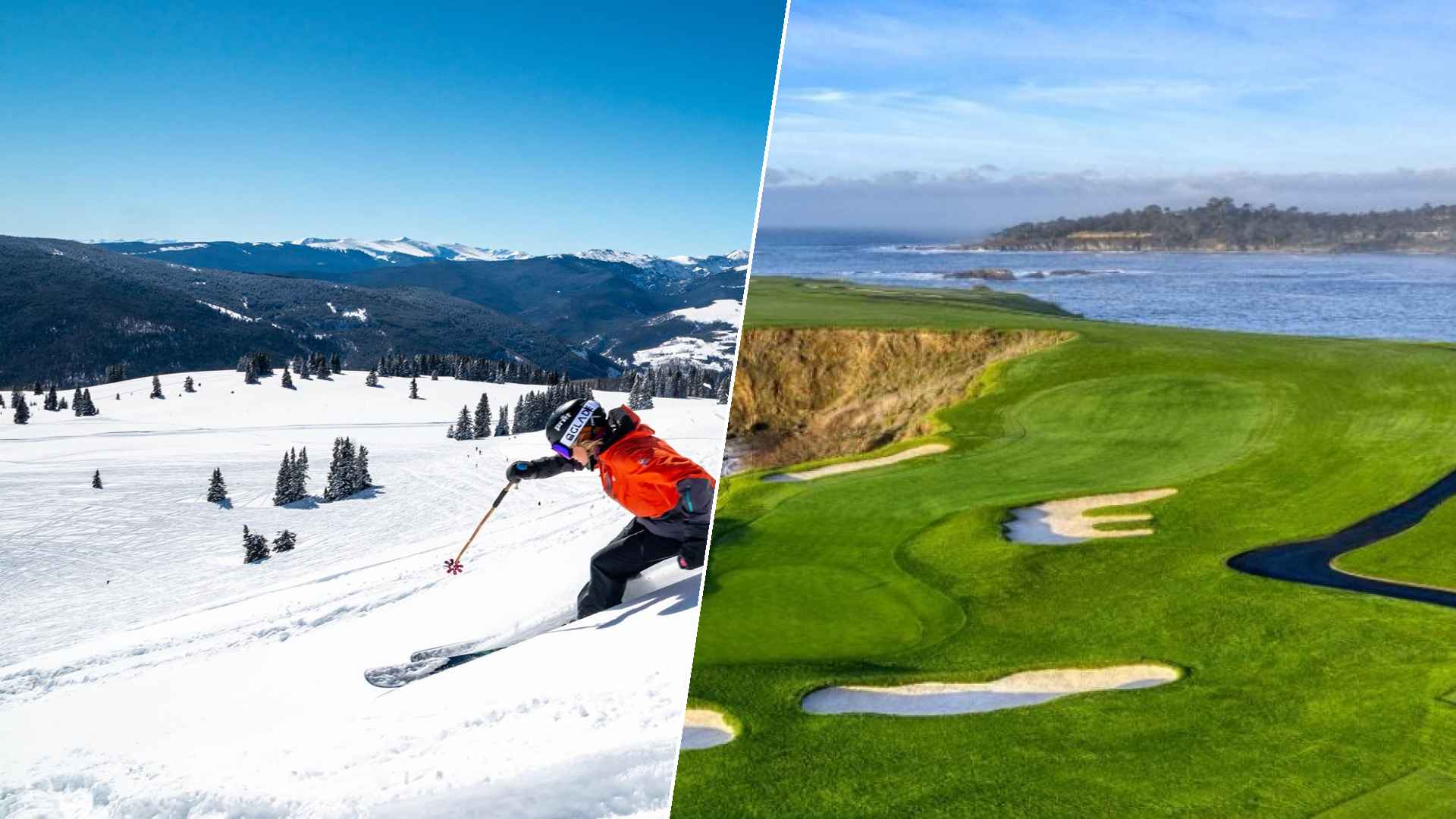 Vail to Pebble Beach Golf Links