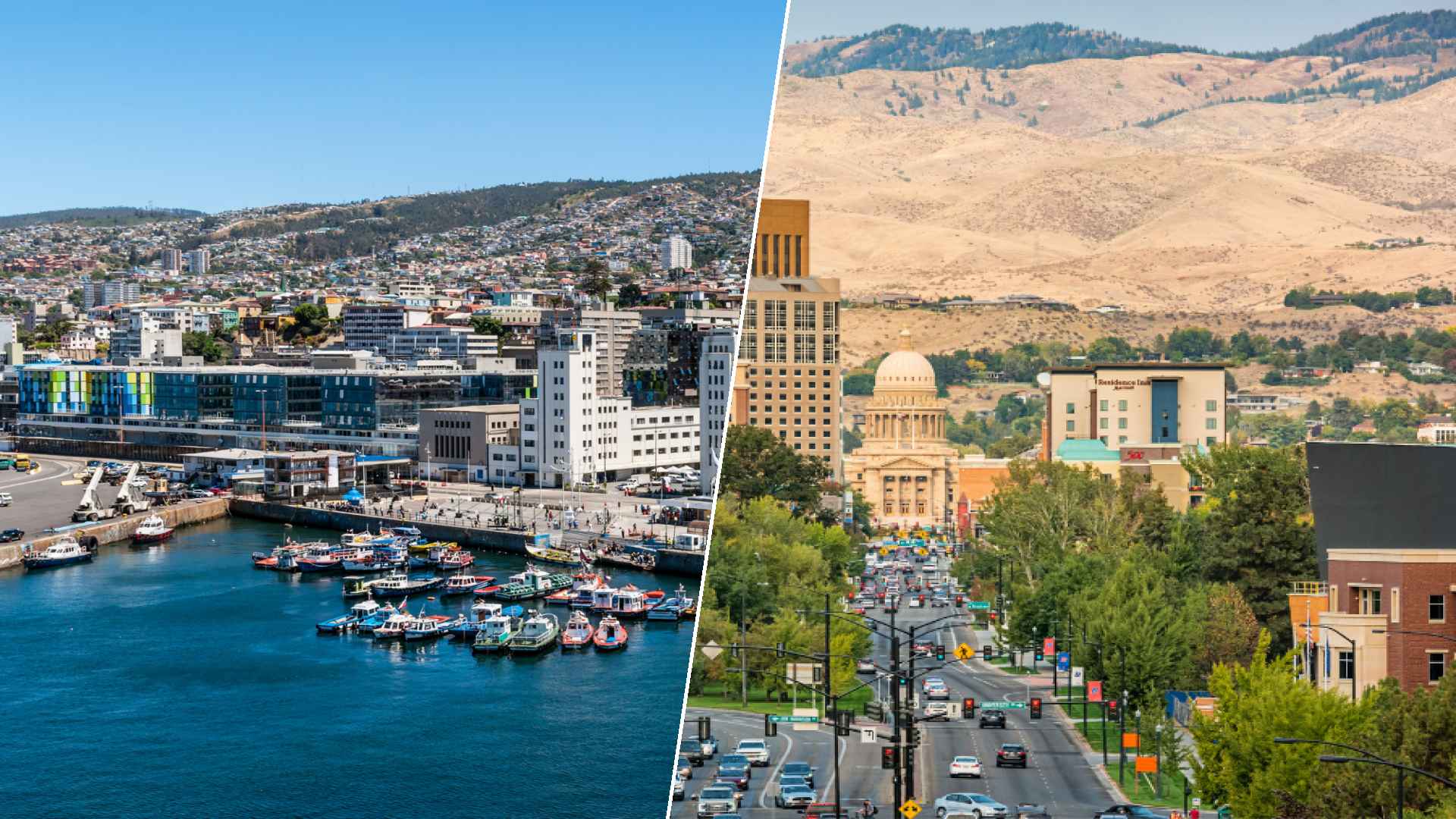 Valparaíso to Boise